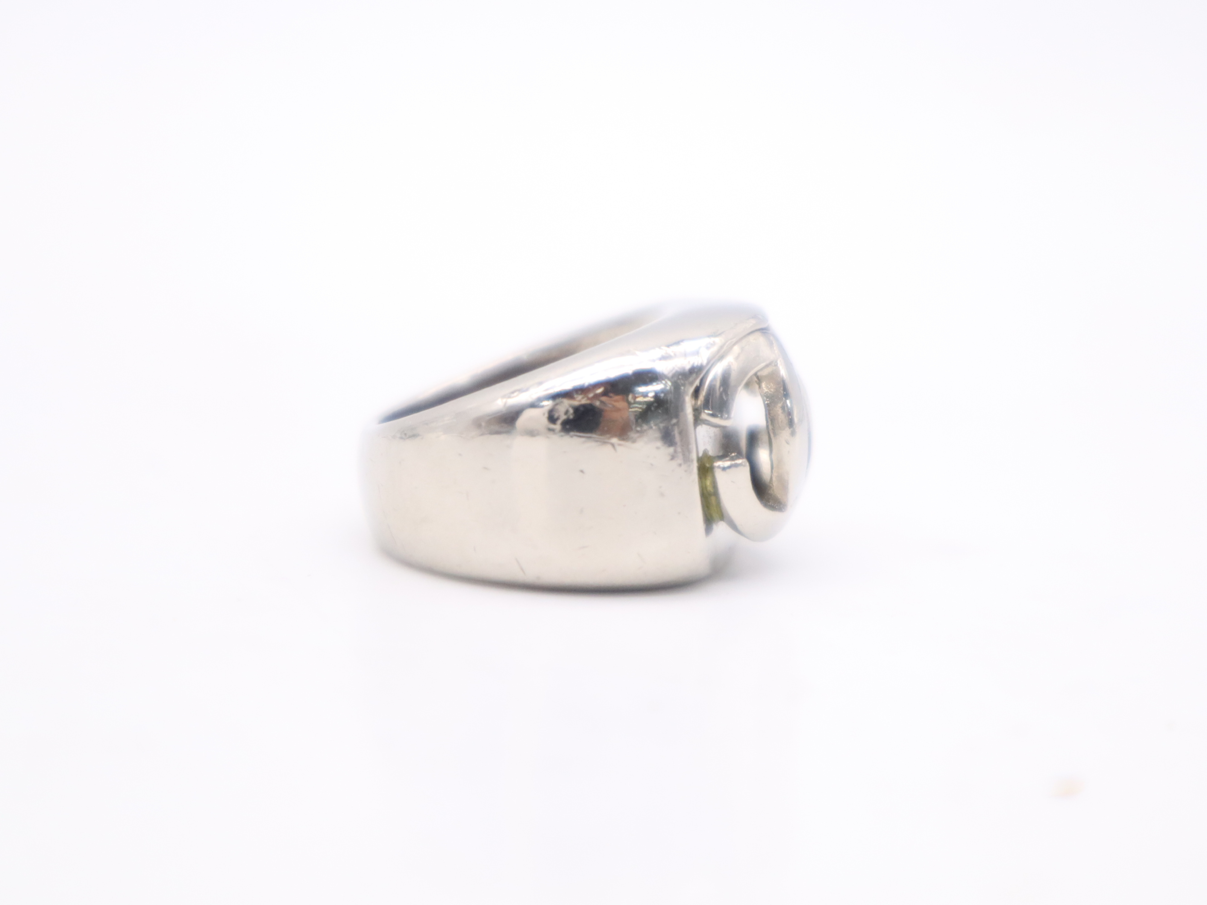 SV Coco Mark Signet Ring 05C #12.5 Ring — view 5