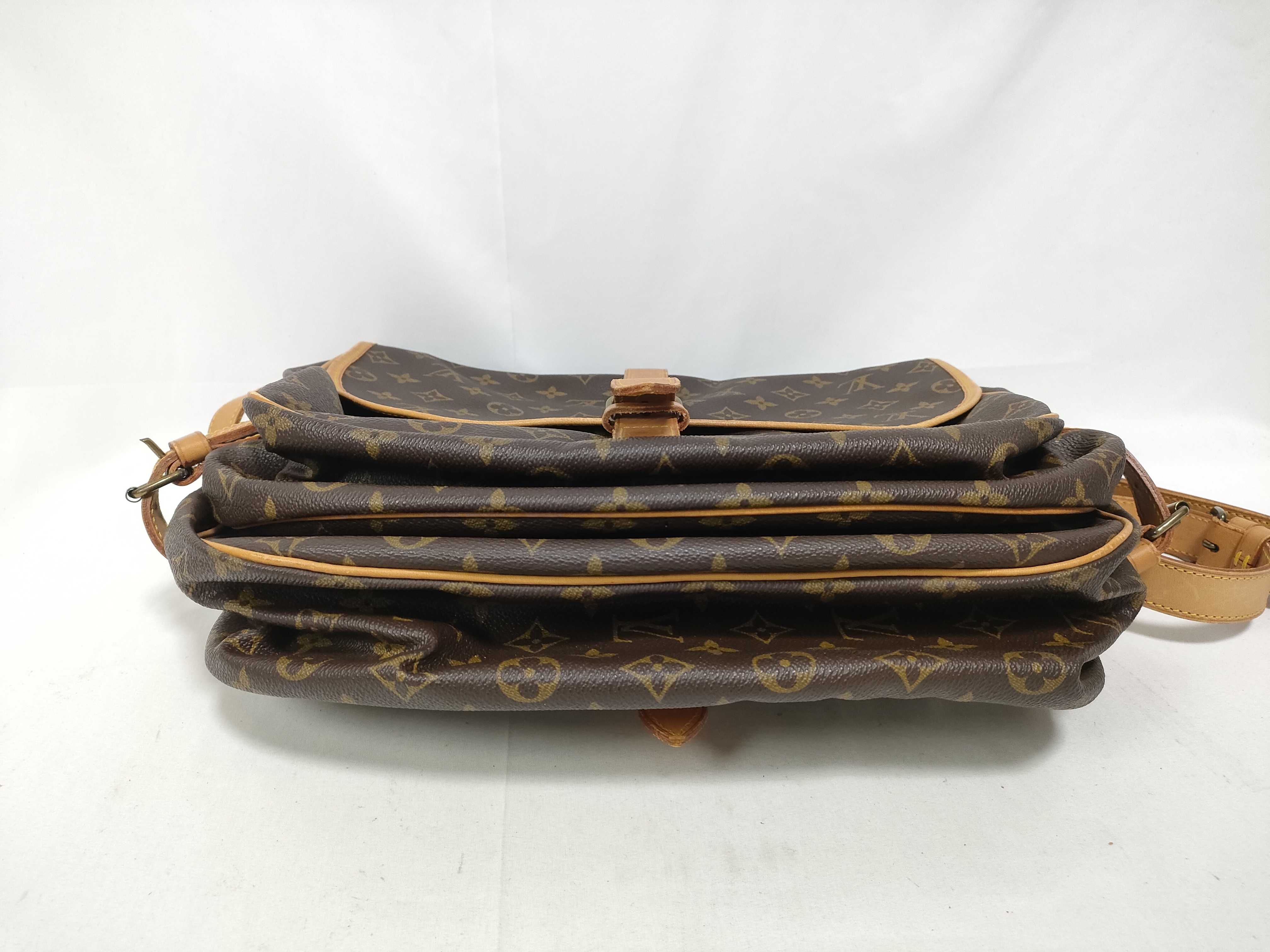 Monogram Saumur Shoulder Bag — view 3