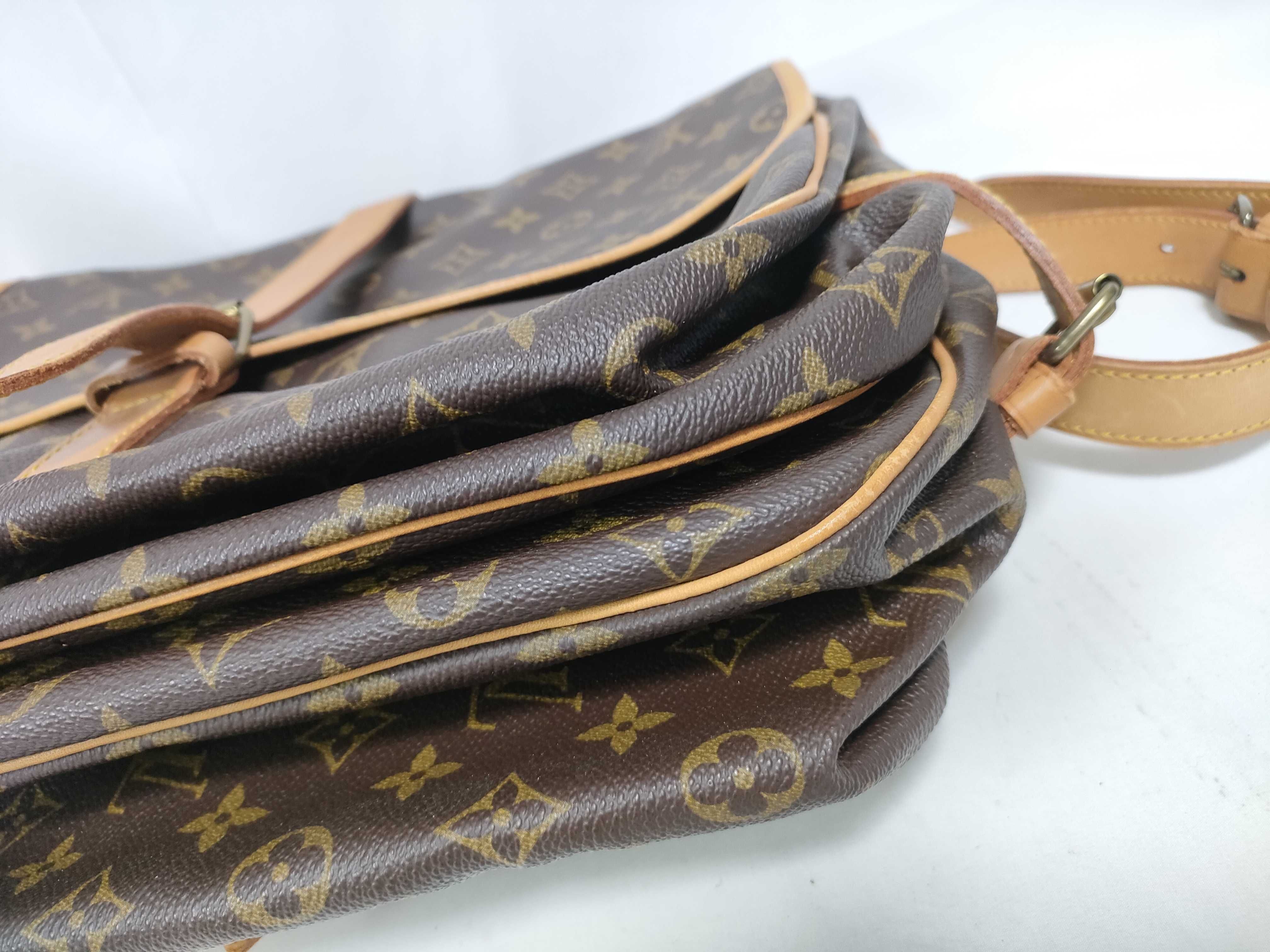 Monogram Saumur Shoulder Bag — view 4