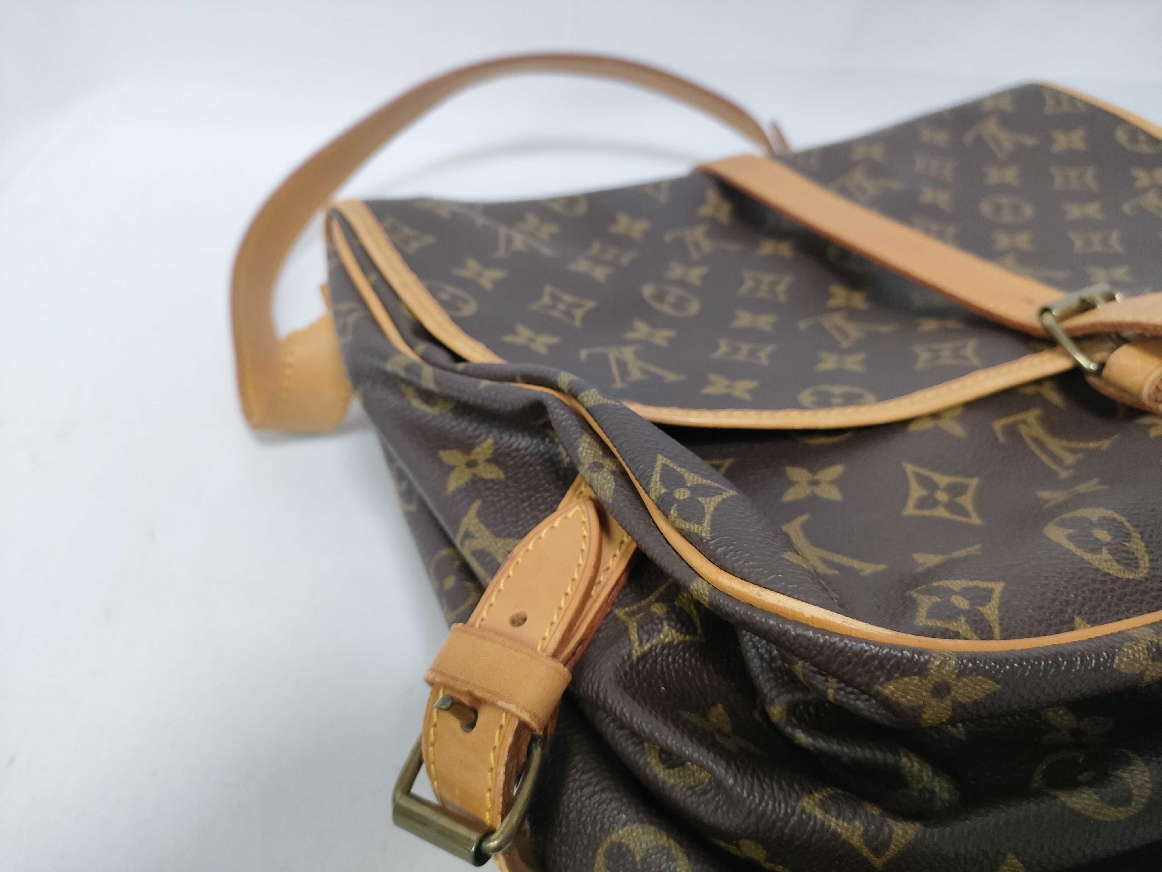 Monogram Saumur Shoulder Bag — view 5