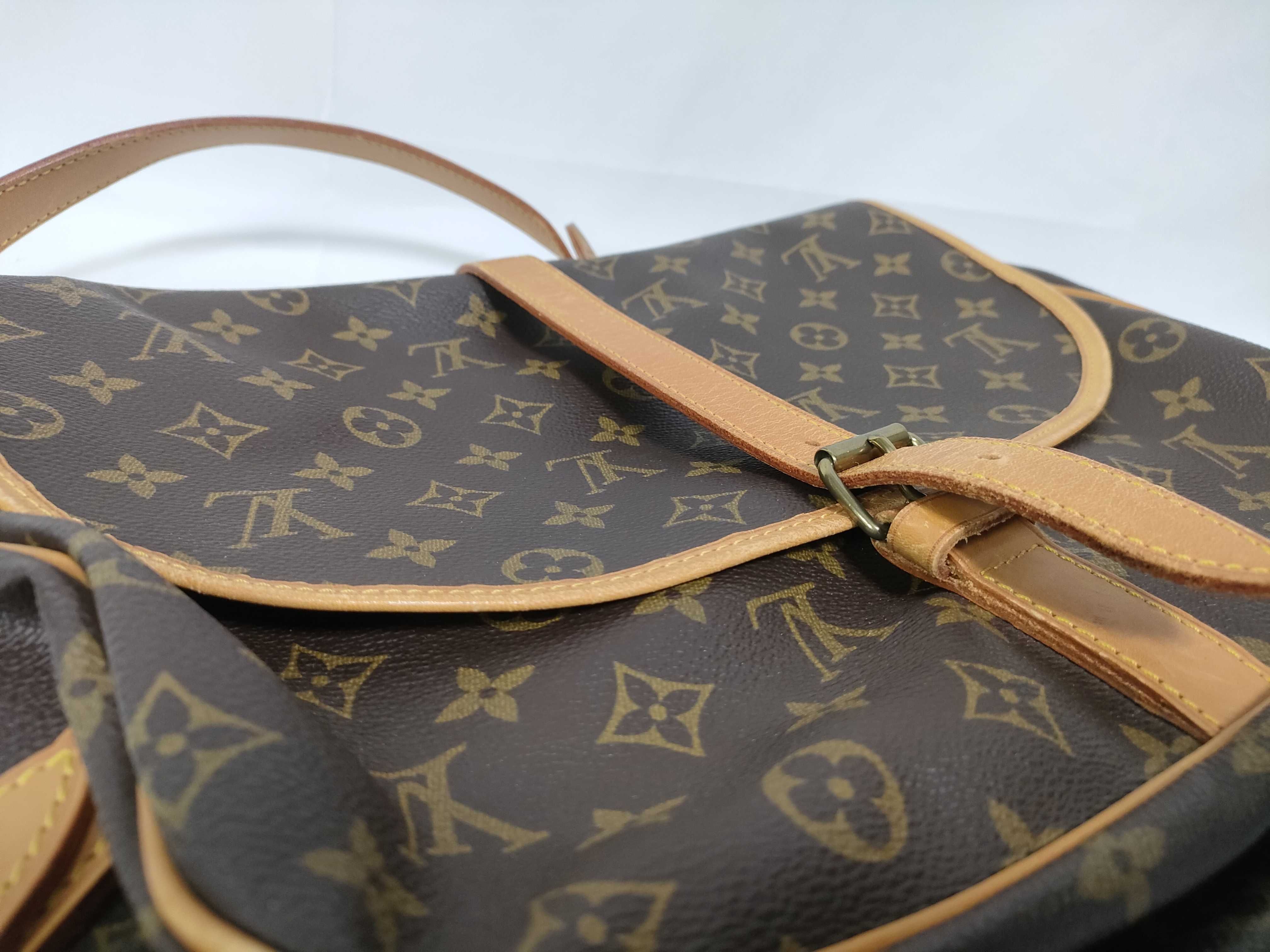 Monogram Saumur Shoulder Bag — view 6
