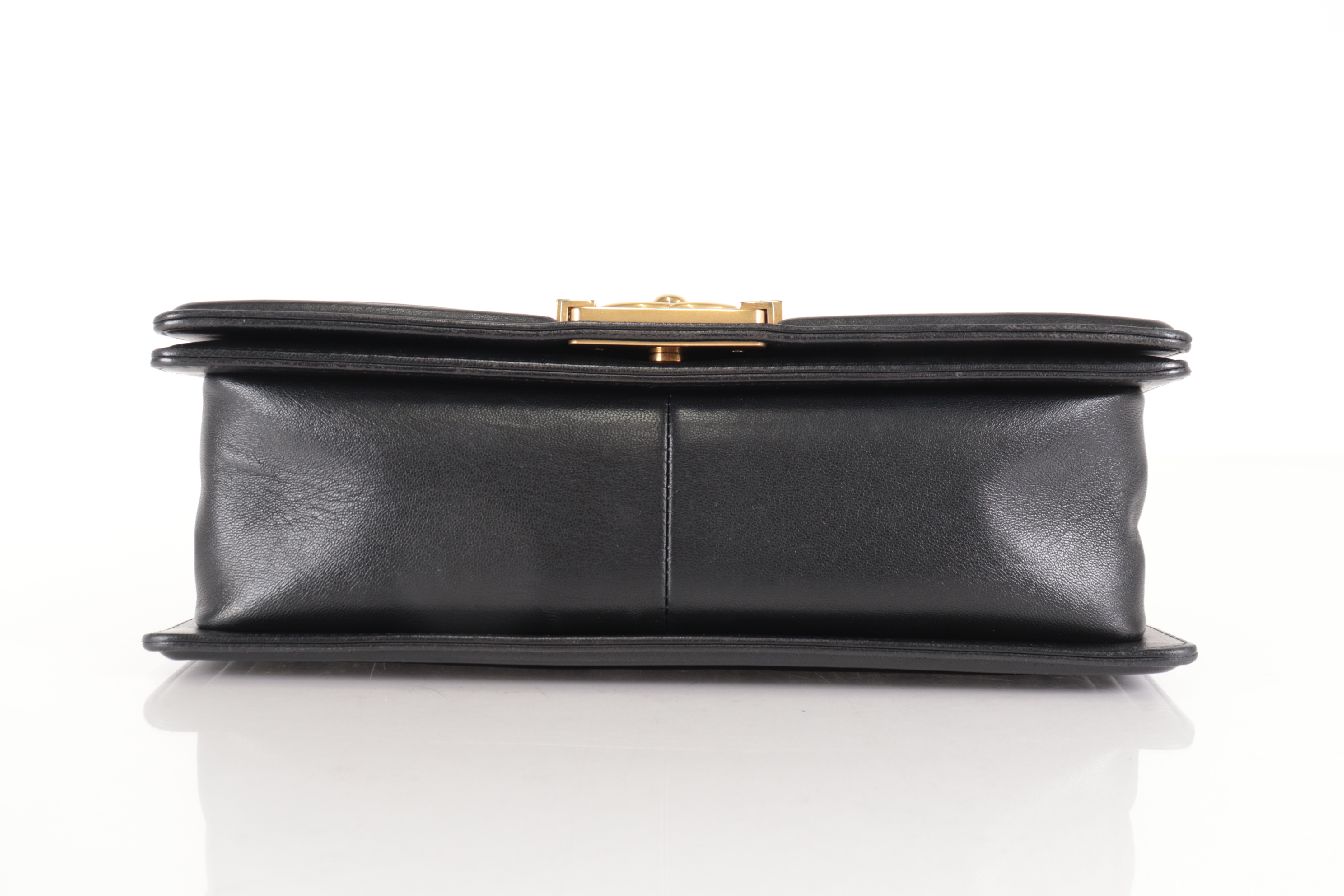 Boy Chanel Lambskin Chain Shoulder Bag (Serial Number 22) — view 6