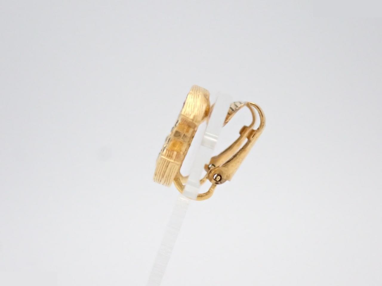 Earrings, Coco Mark, Gold, 2084 — view 3
