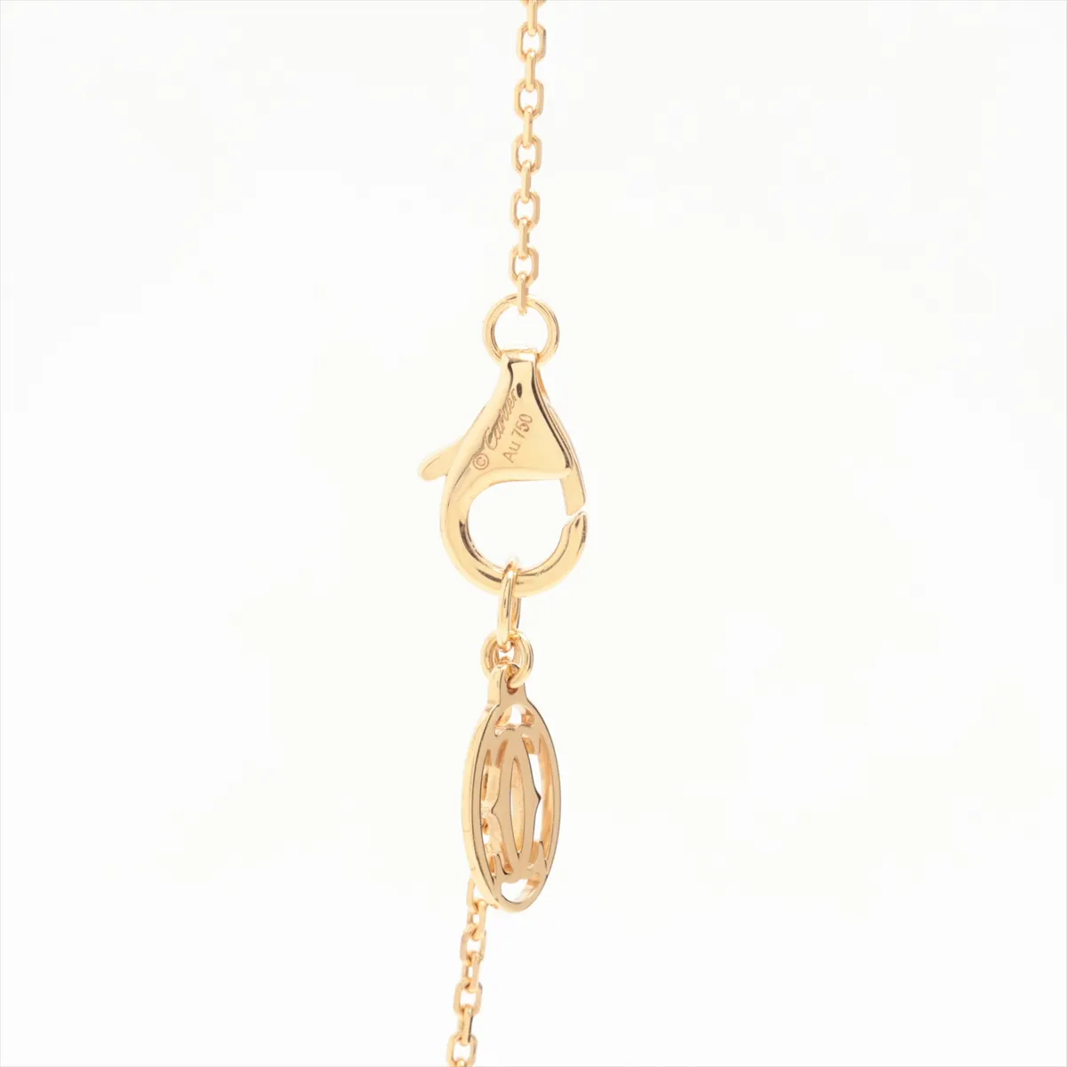 Damour XS Diamond Necklace 750 (Yellow Gold) 2.1g VSB649 — view 3