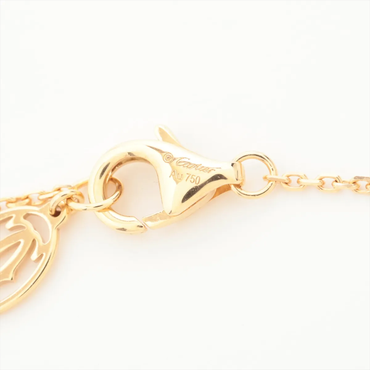 Damour XS Diamond Necklace 750 (Yellow Gold) 2.1g VSB649 — view 4