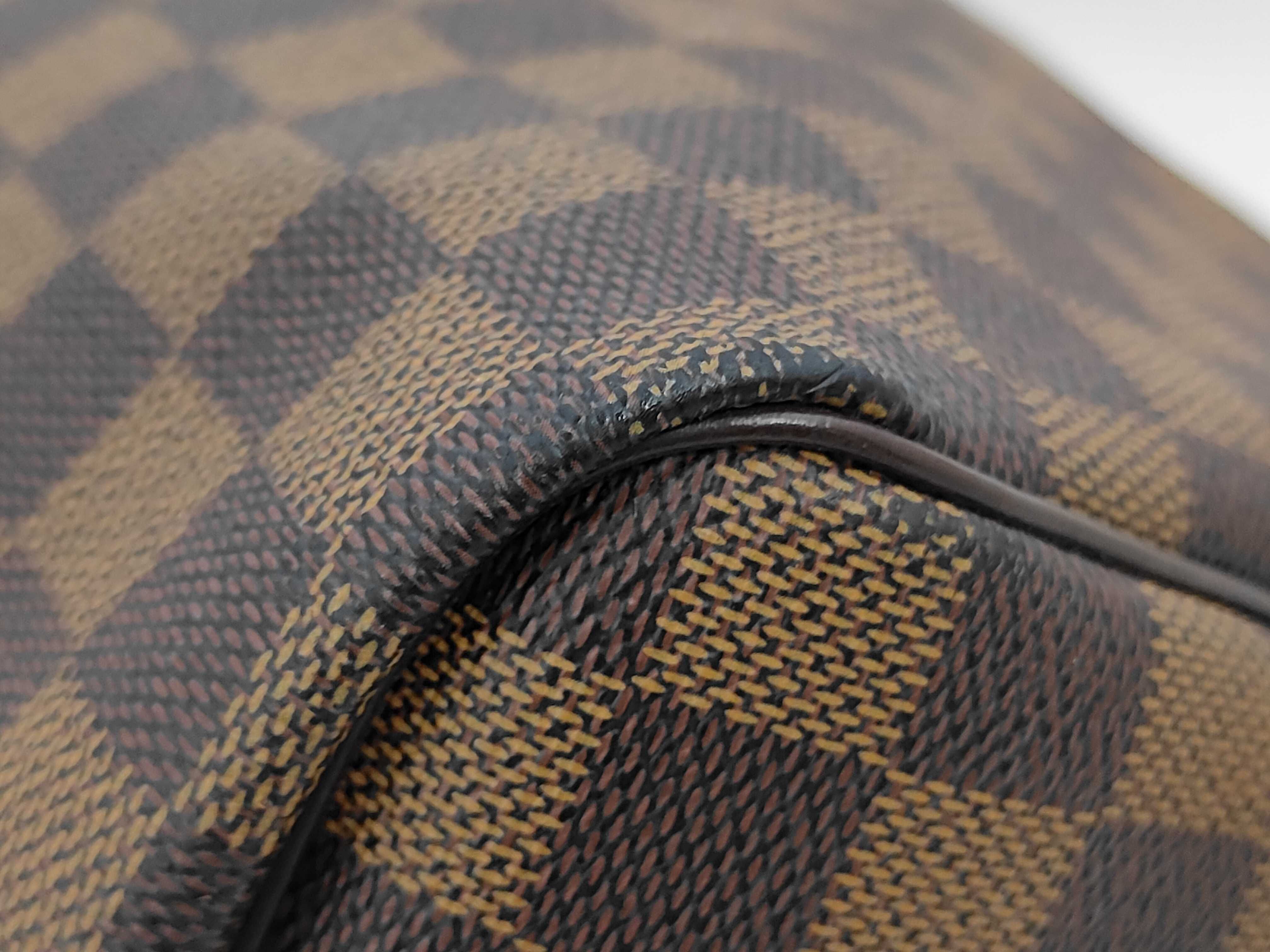 Damier N41414 Keepall Bandoulière 55 Boston Bag with Initials — view 7