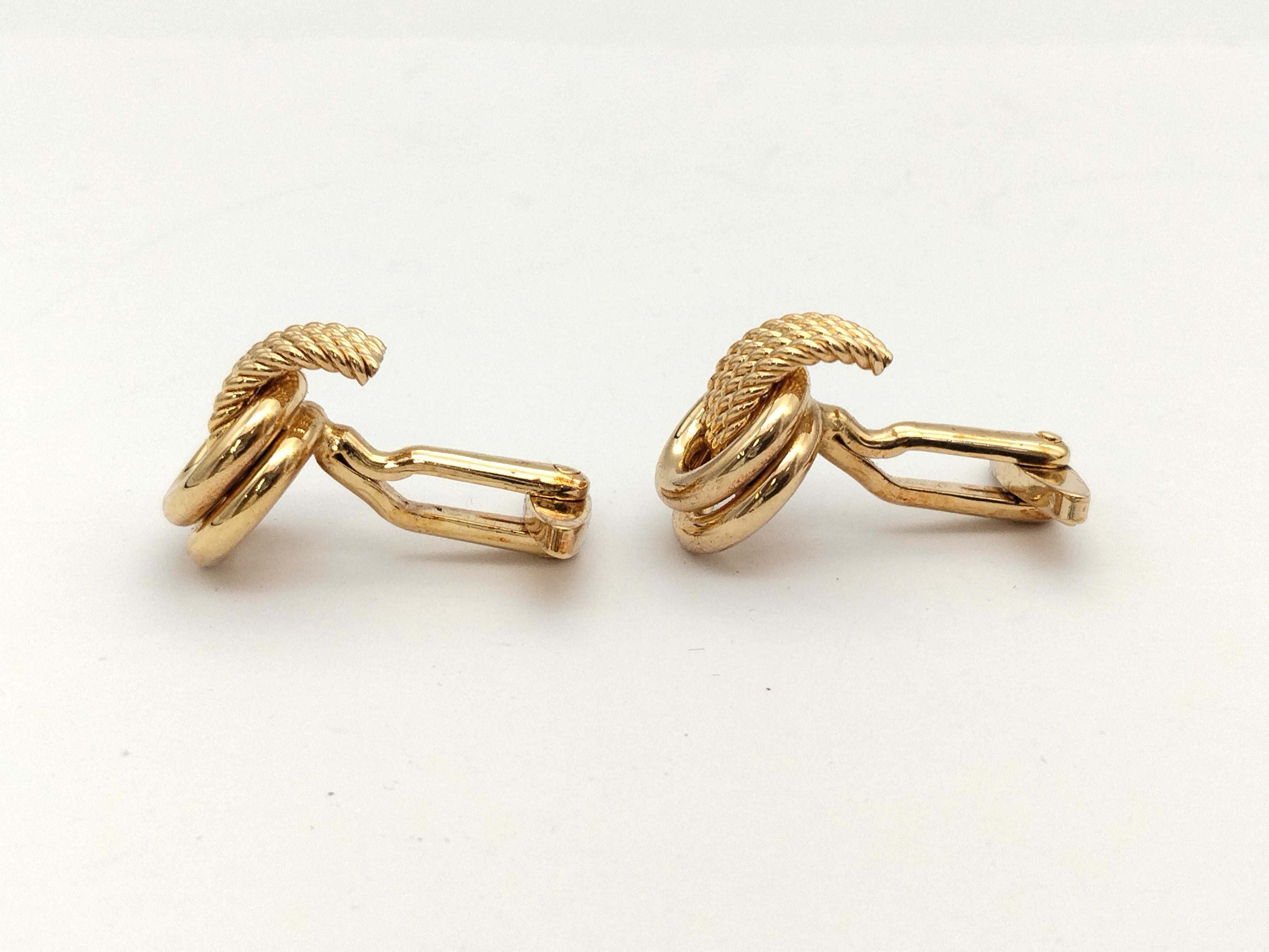 Cufflinks Gold Tie Clip & Cufflinks — view 2