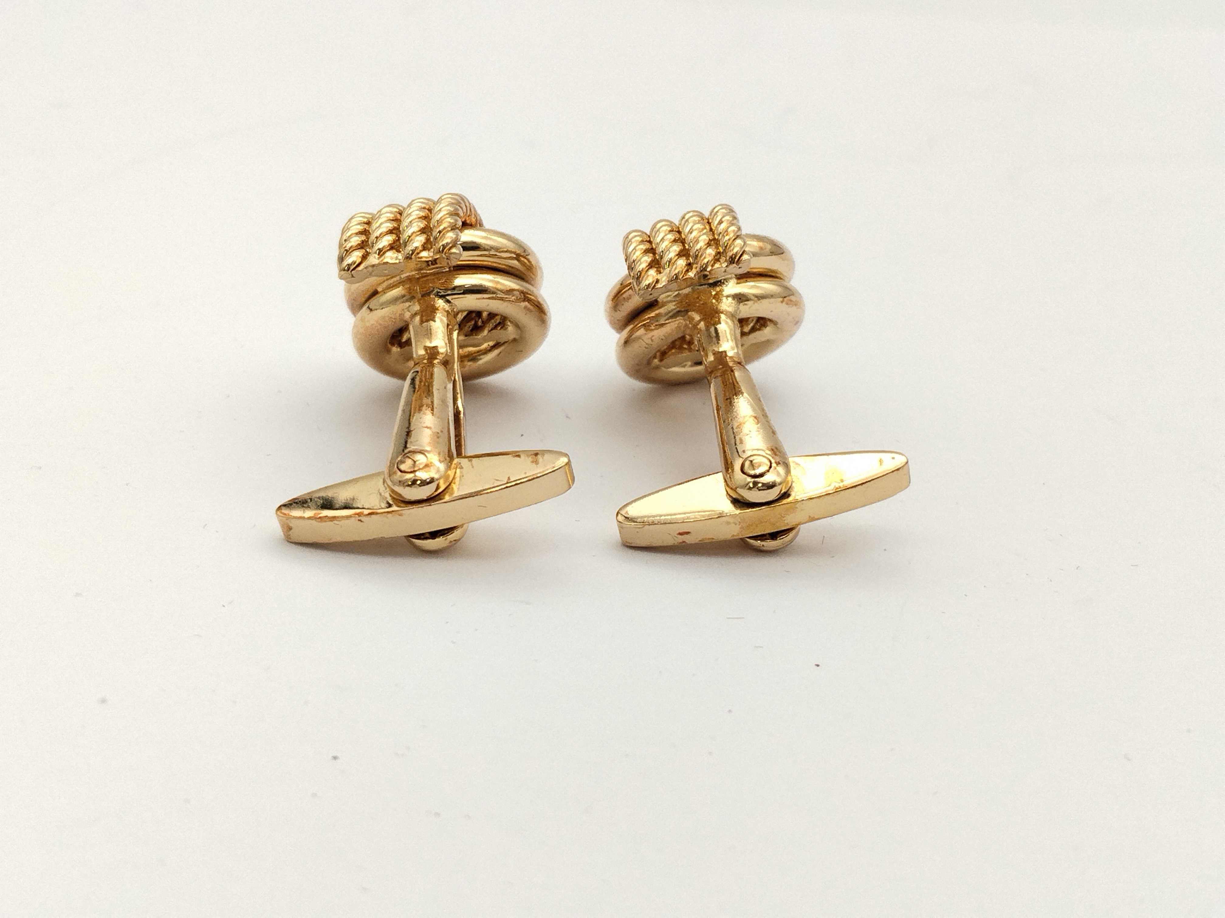 Cufflinks Gold Tie Clip & Cufflinks — view 3