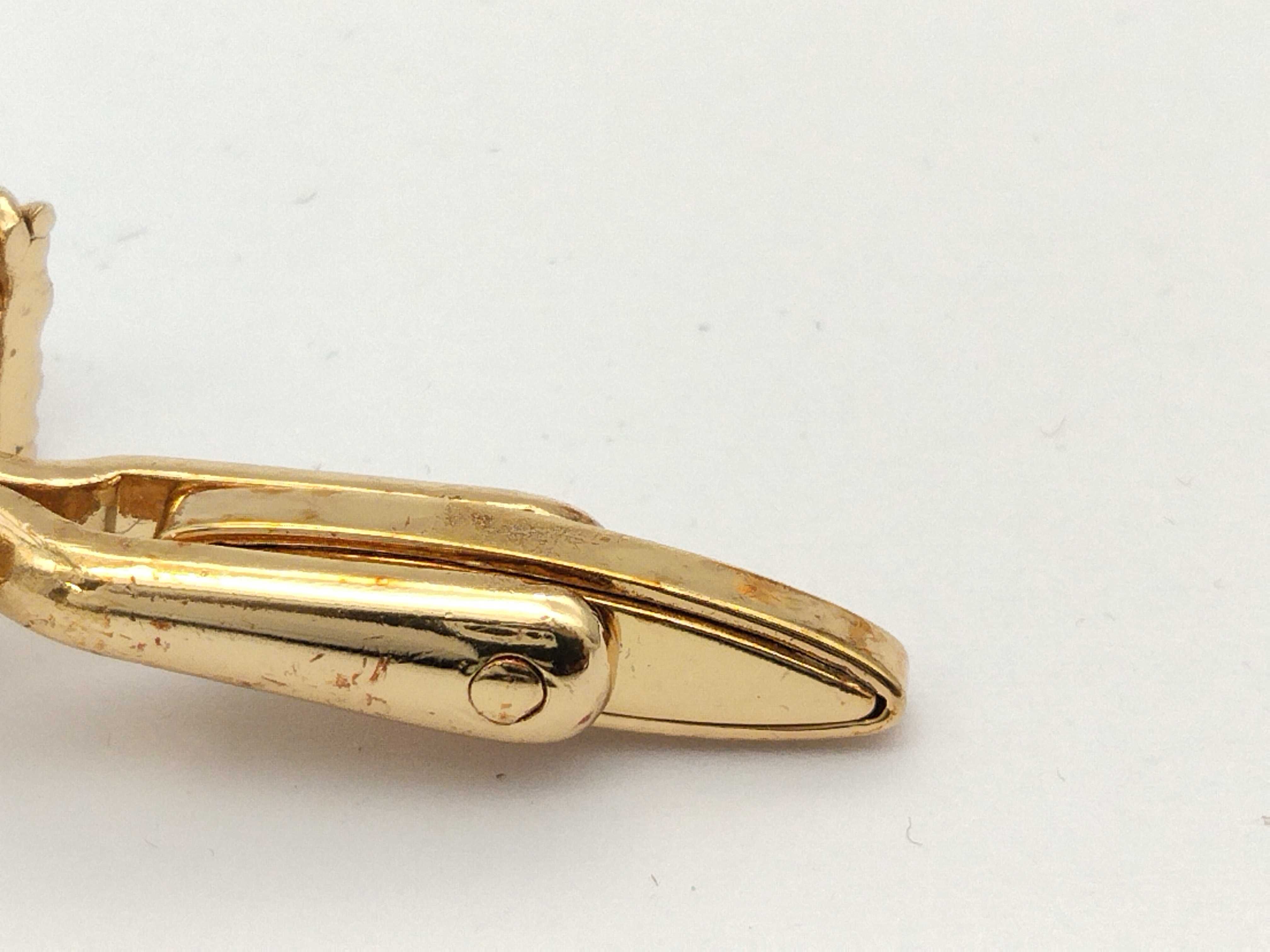 Cufflinks Gold Tie Clip & Cufflinks — view 7
