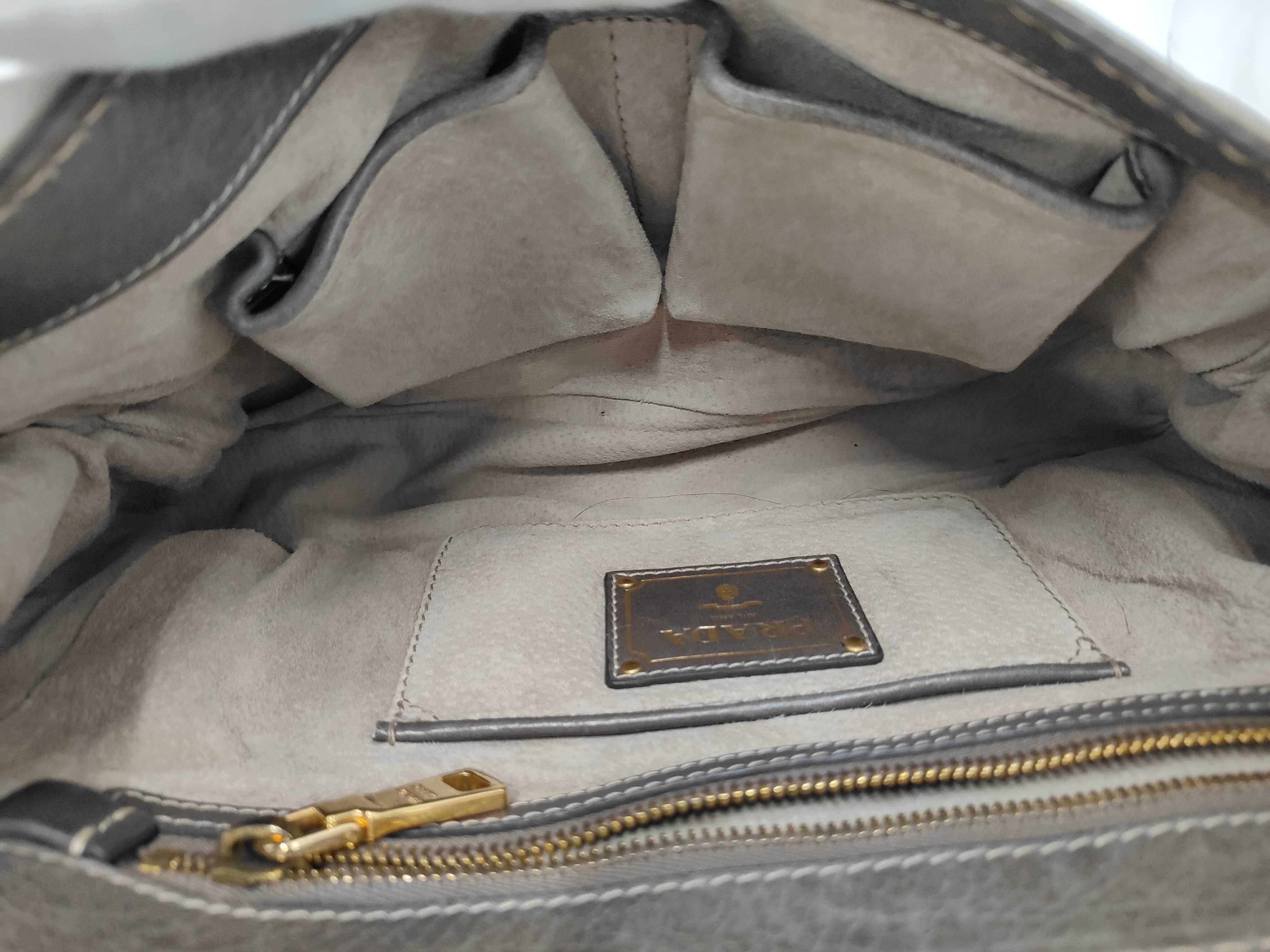 leather chain shoulder bag — view 6