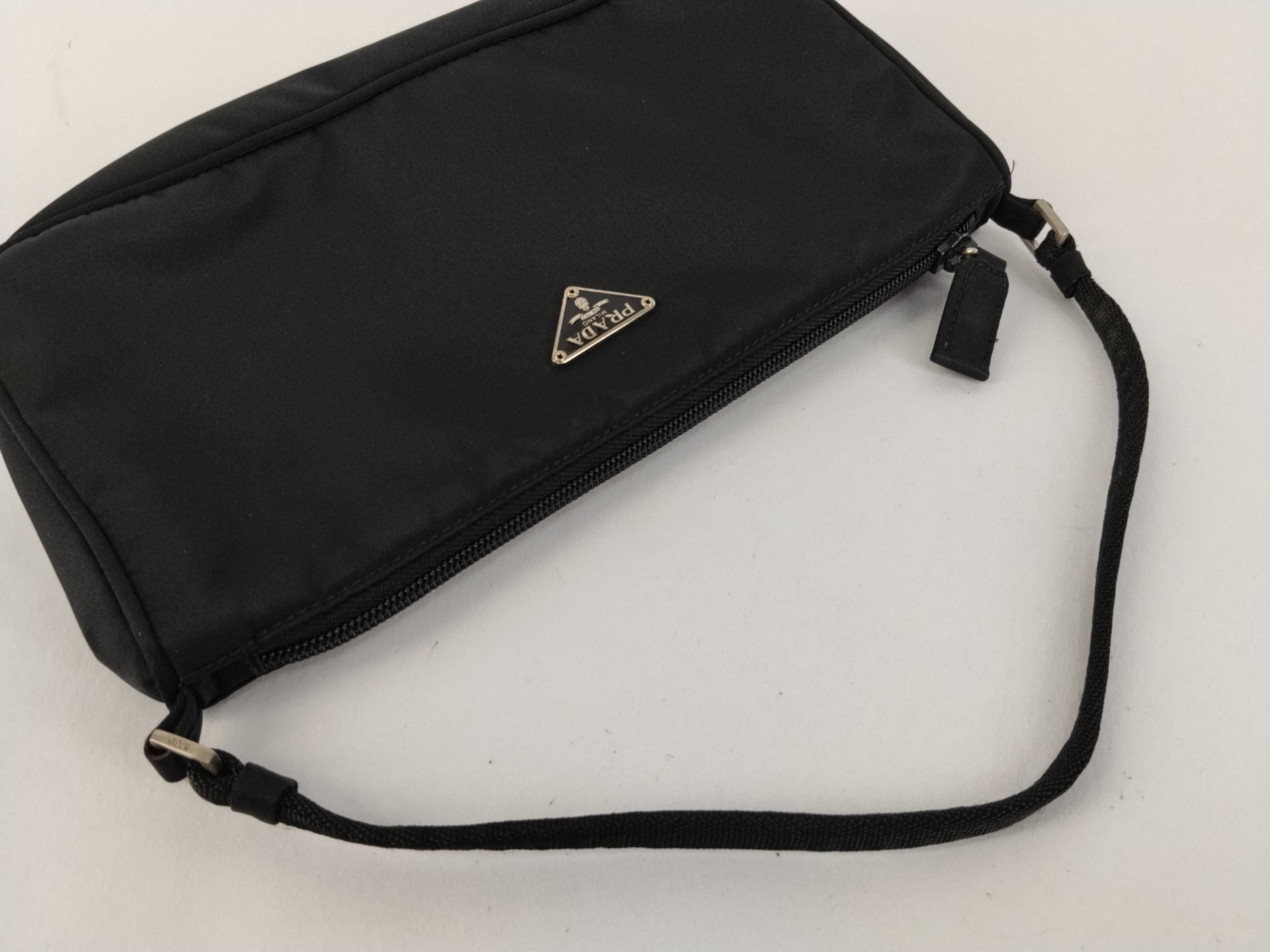 Nylon Prada Handbag Nylon Black Handbag — view 3