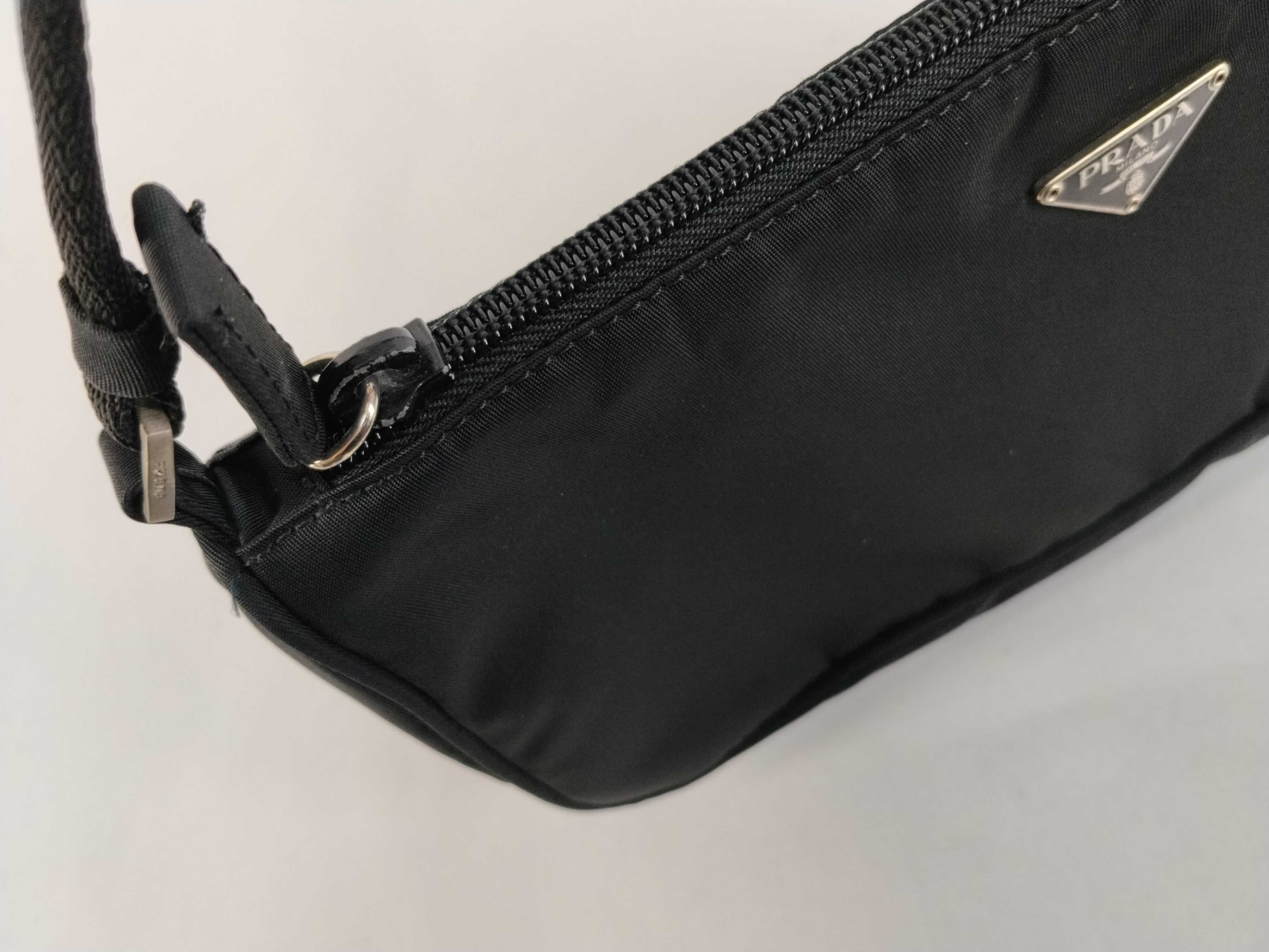 Nylon Prada Handbag Nylon Black Handbag — view 8
