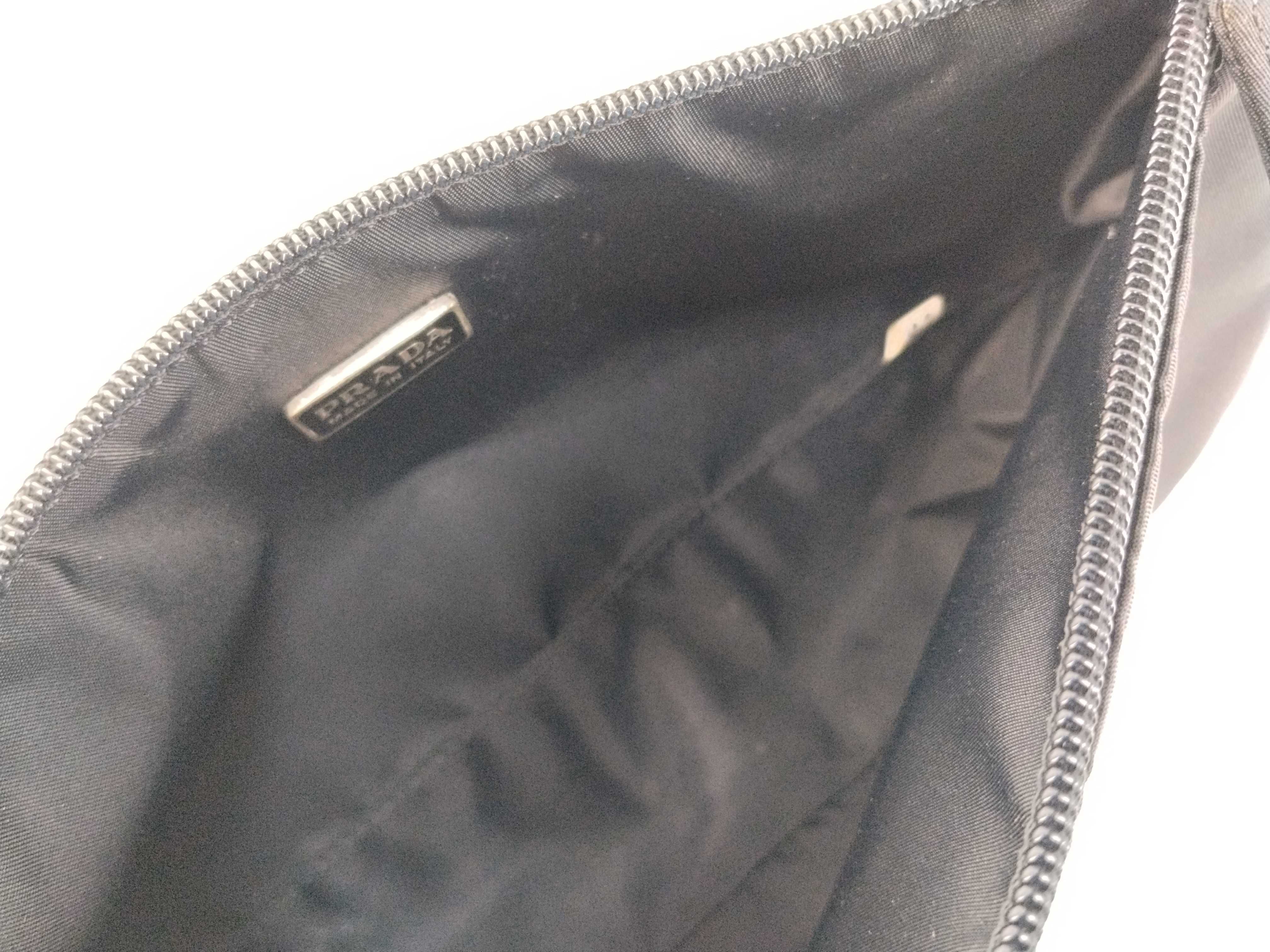 Nylon Prada Handbag Nylon Black Handbag — view 10