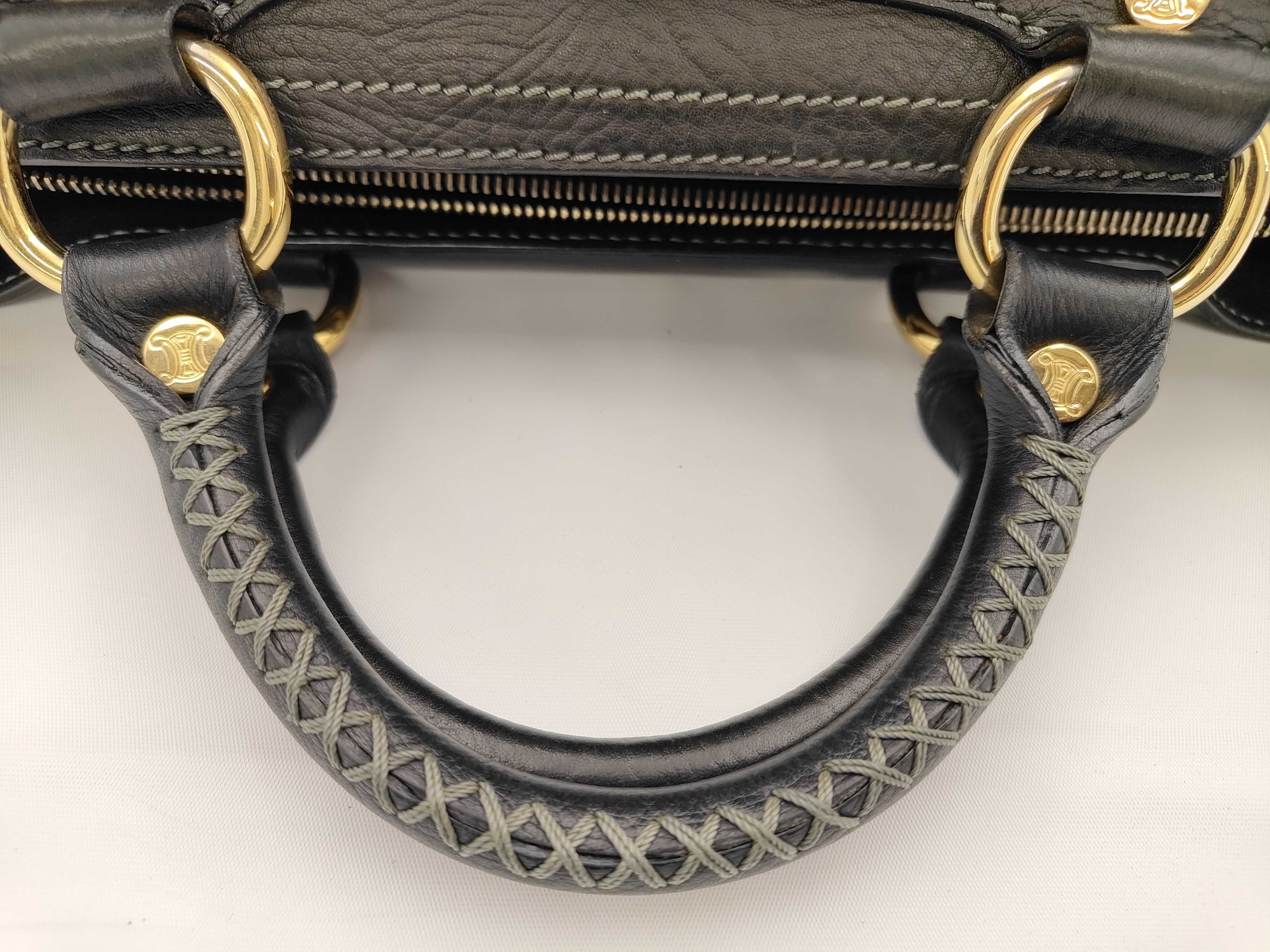 Leather Boogie Bag Black Tote Bag — view 3