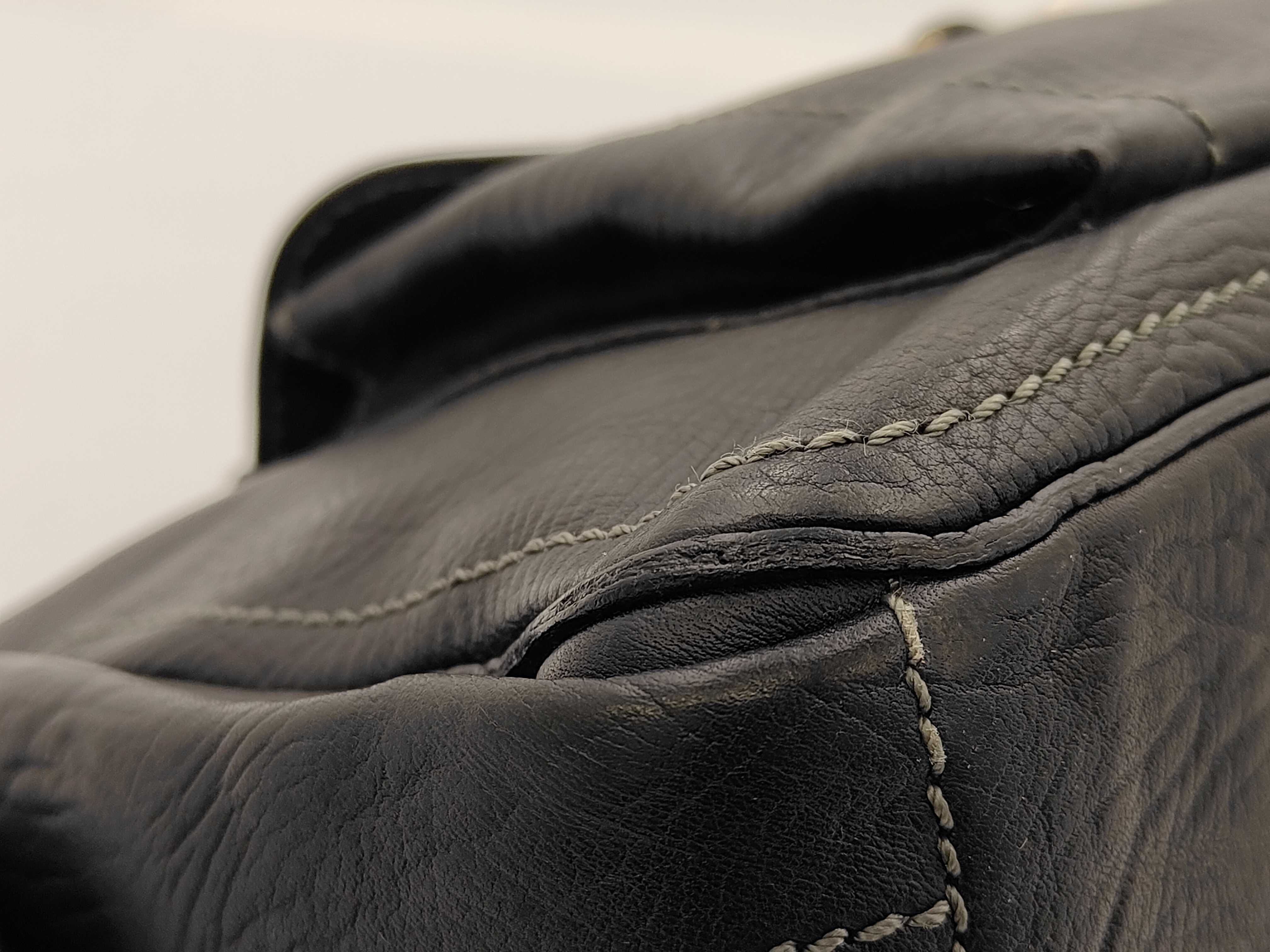 Leather Boogie Bag Black Tote Bag — view 6