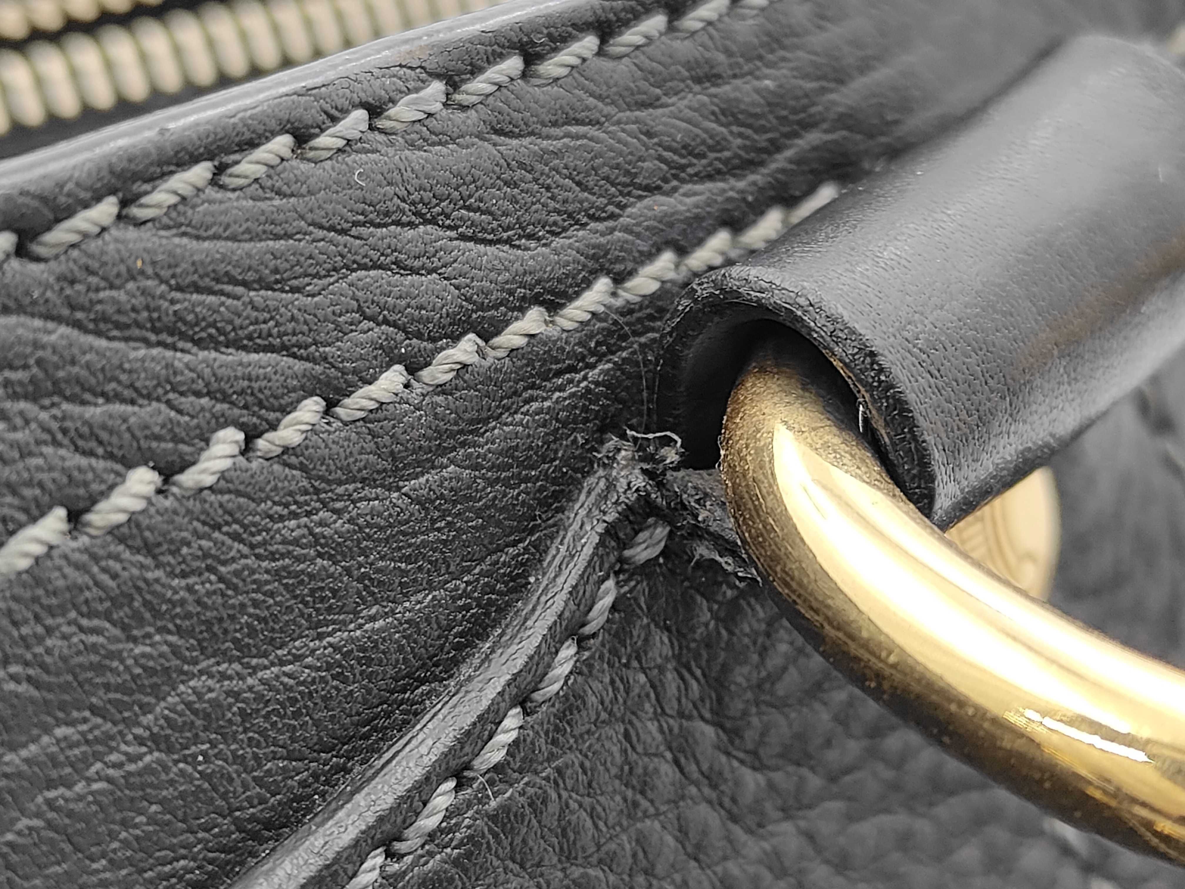 Leather Boogie Bag Black Tote Bag — view 7