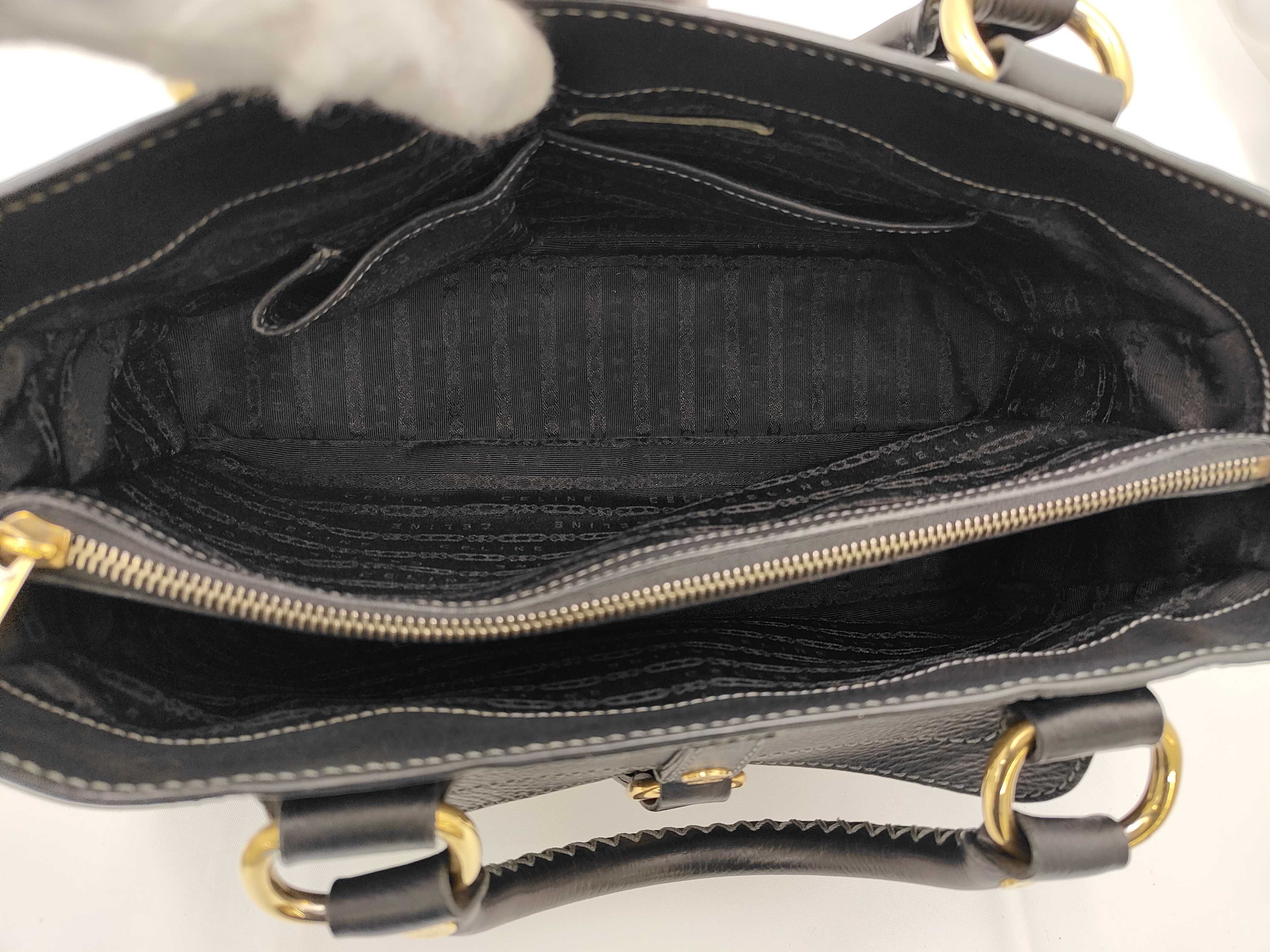 Leather Boogie Bag Black Tote Bag — view 8