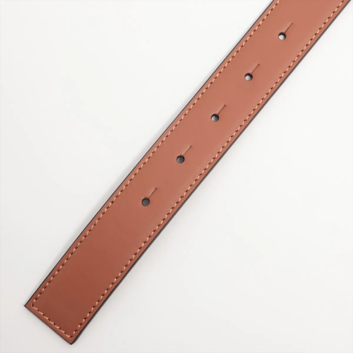 Anagram Belt 70 Leather Brown — view 3