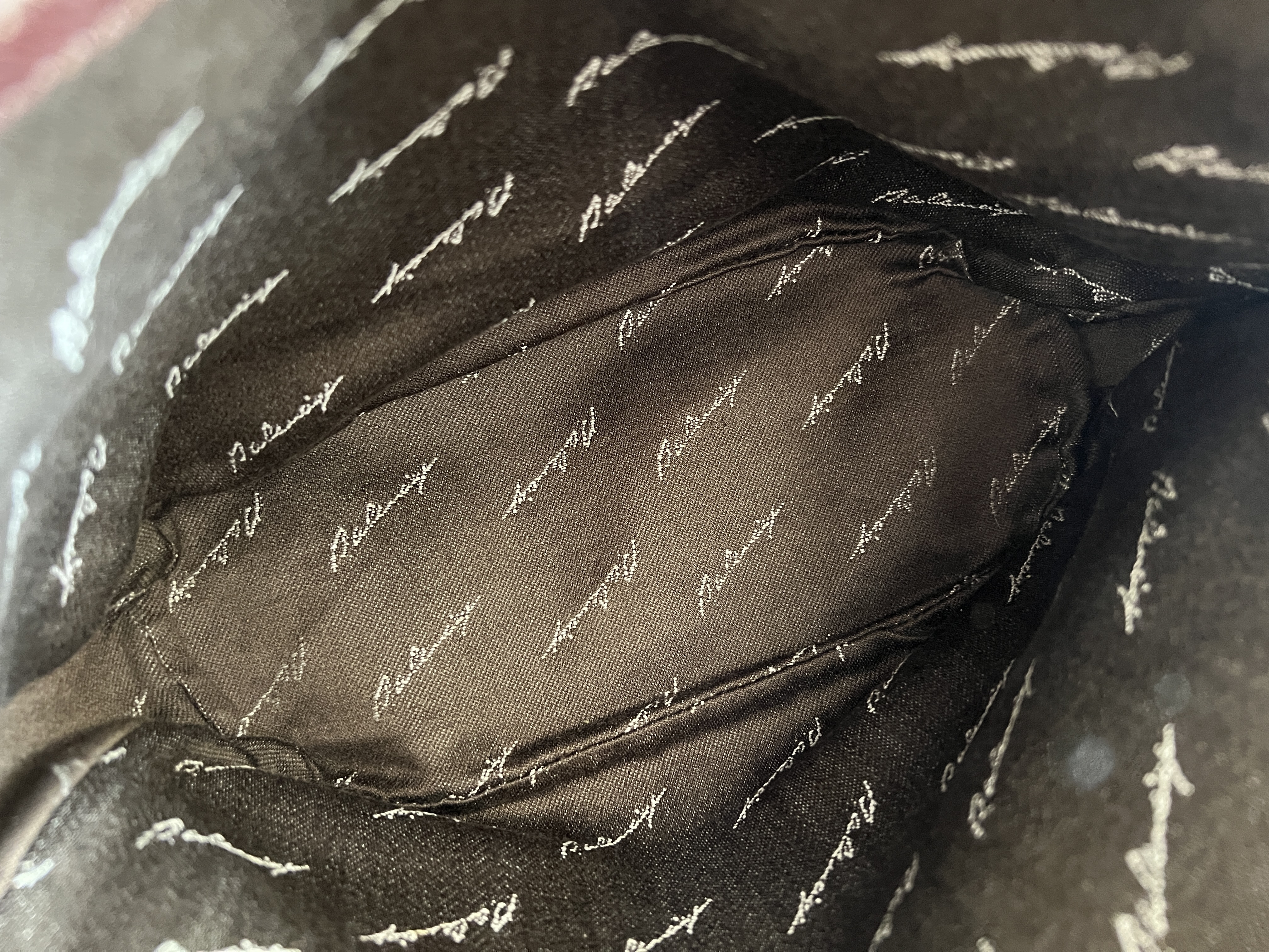 Vintage Leather Shoulder Bag Tote Bag — view 5