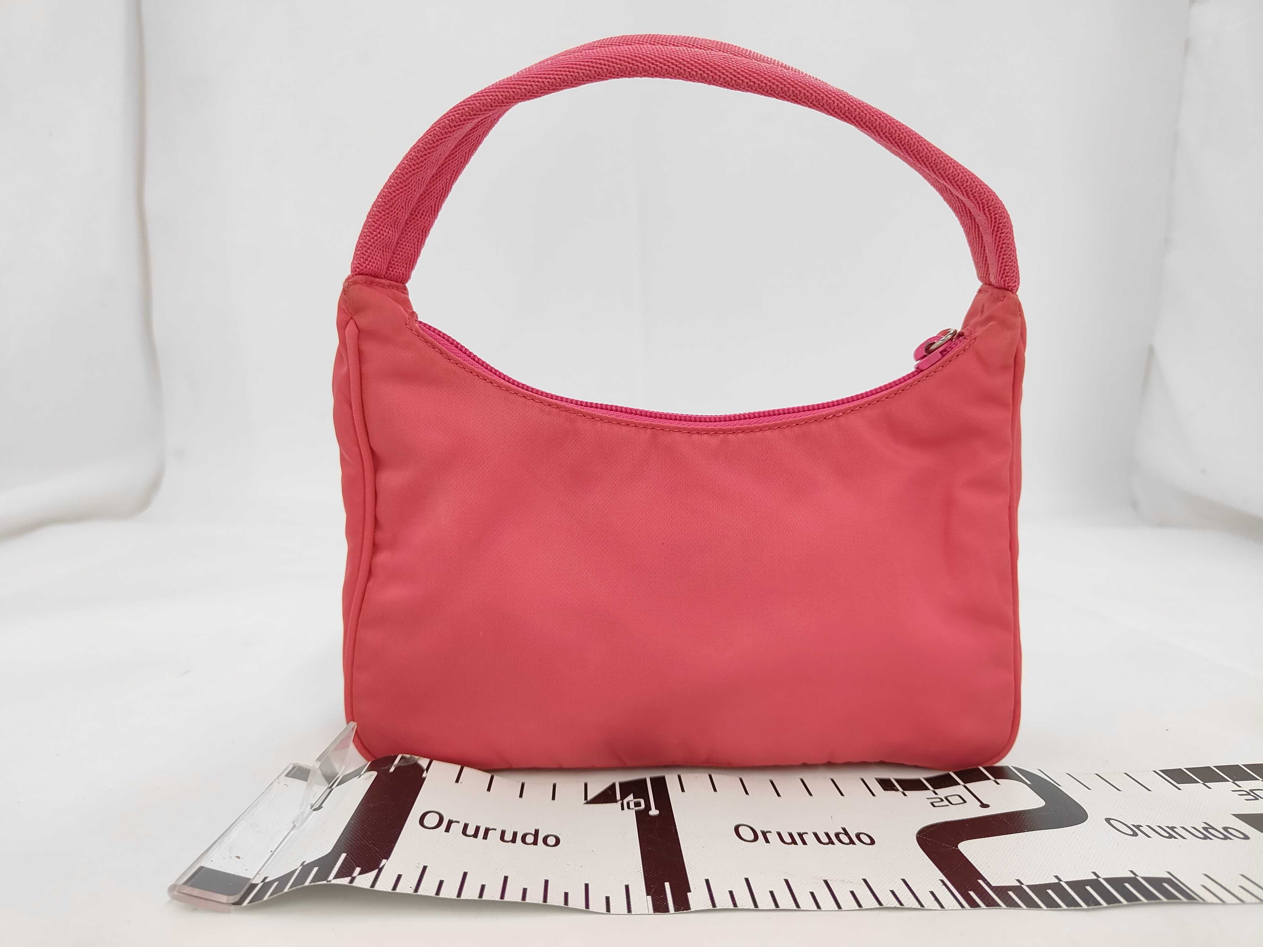 Nylon Handbag Pink Handbag — view 2