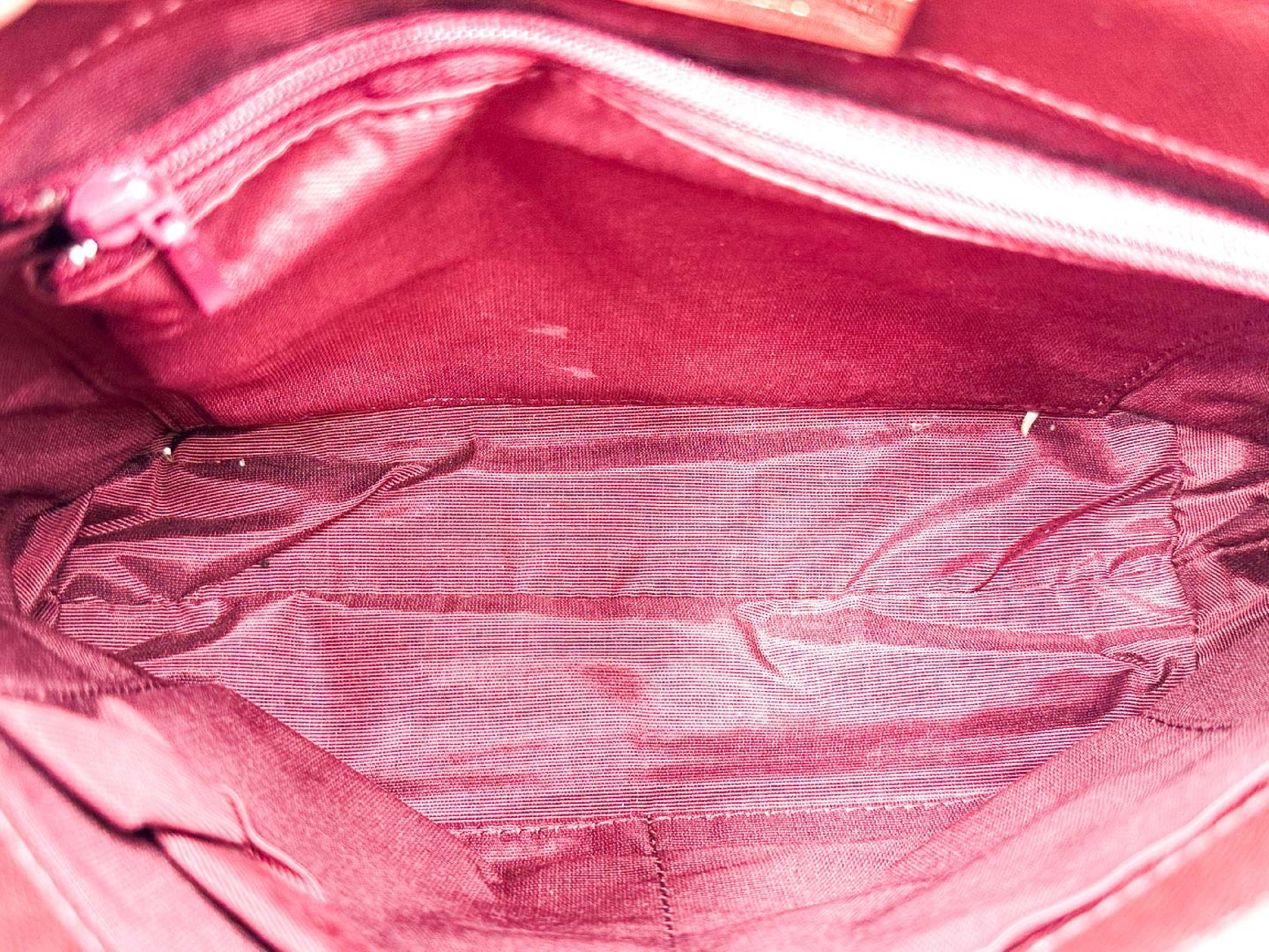 Nova Check Gold Hardware Leather Shoulder Bag — view 9