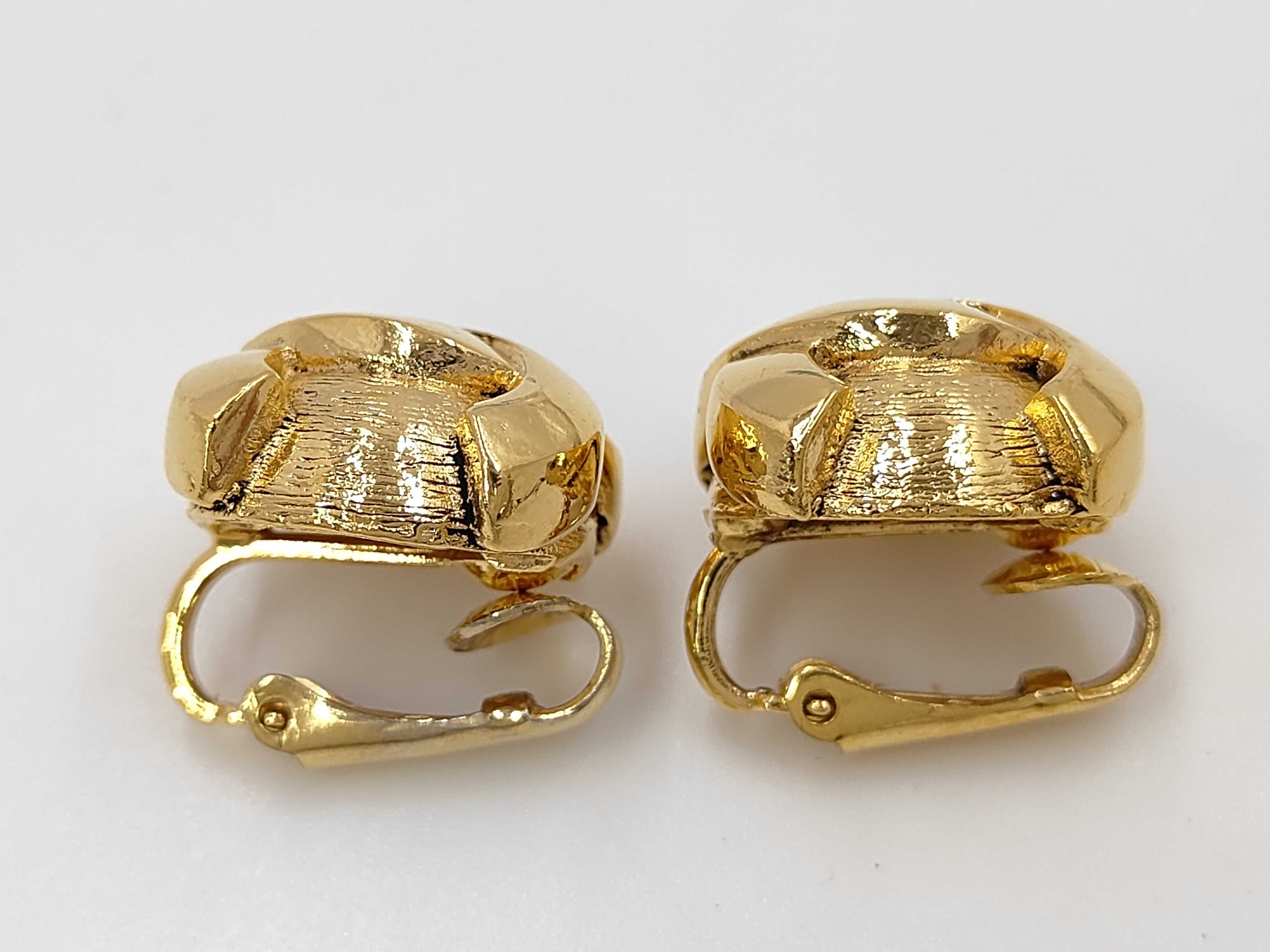 209 Coco Mark Gold Earrings — view 2