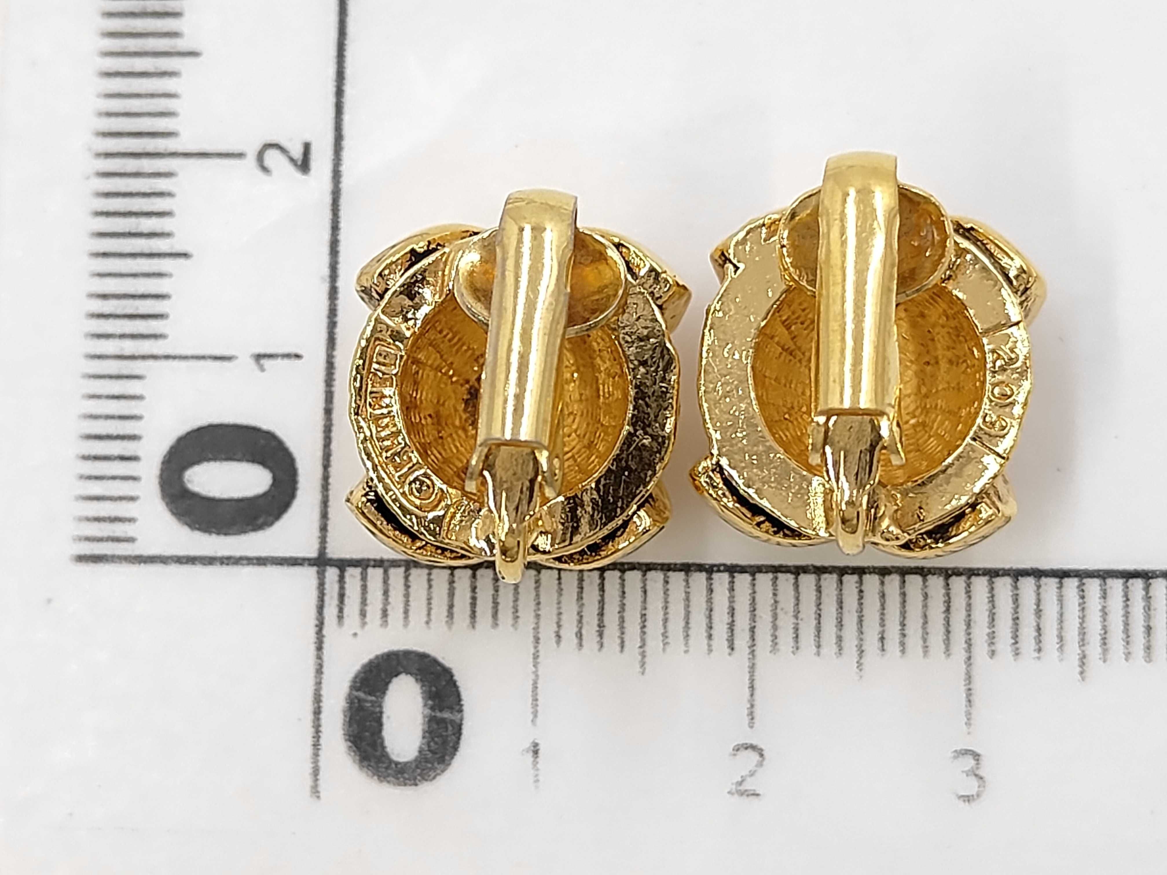 209 Coco Mark Gold Earrings — view 3