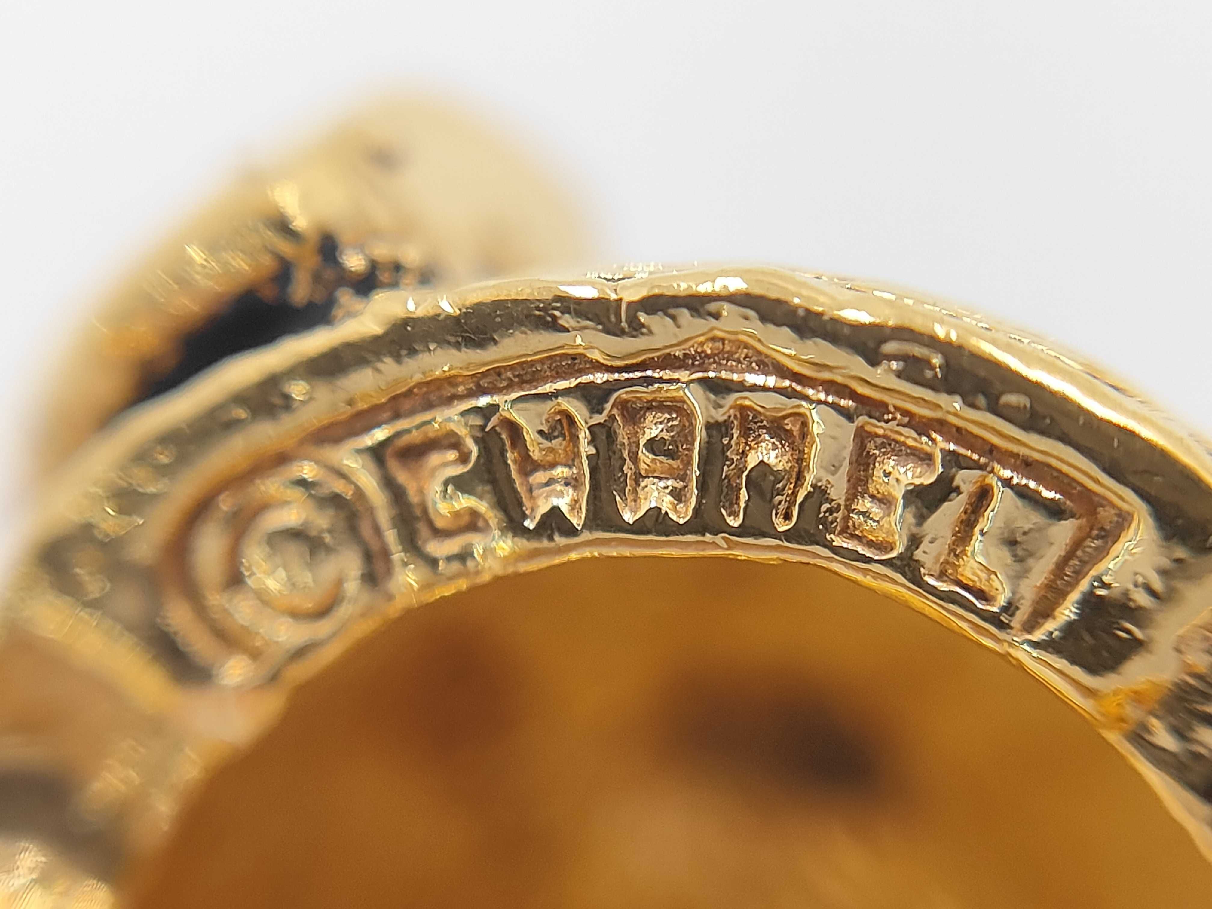 209 Coco Mark Gold Earrings — view 5