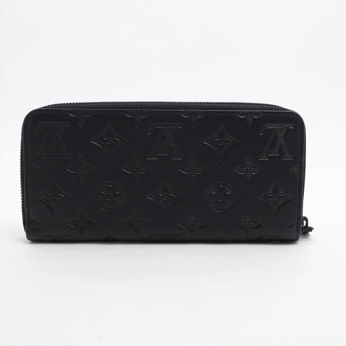 Monogram Shadow Zippy Wallet Horizontal M80333 Black Round Zip Wallet (RFID detected) — view 2