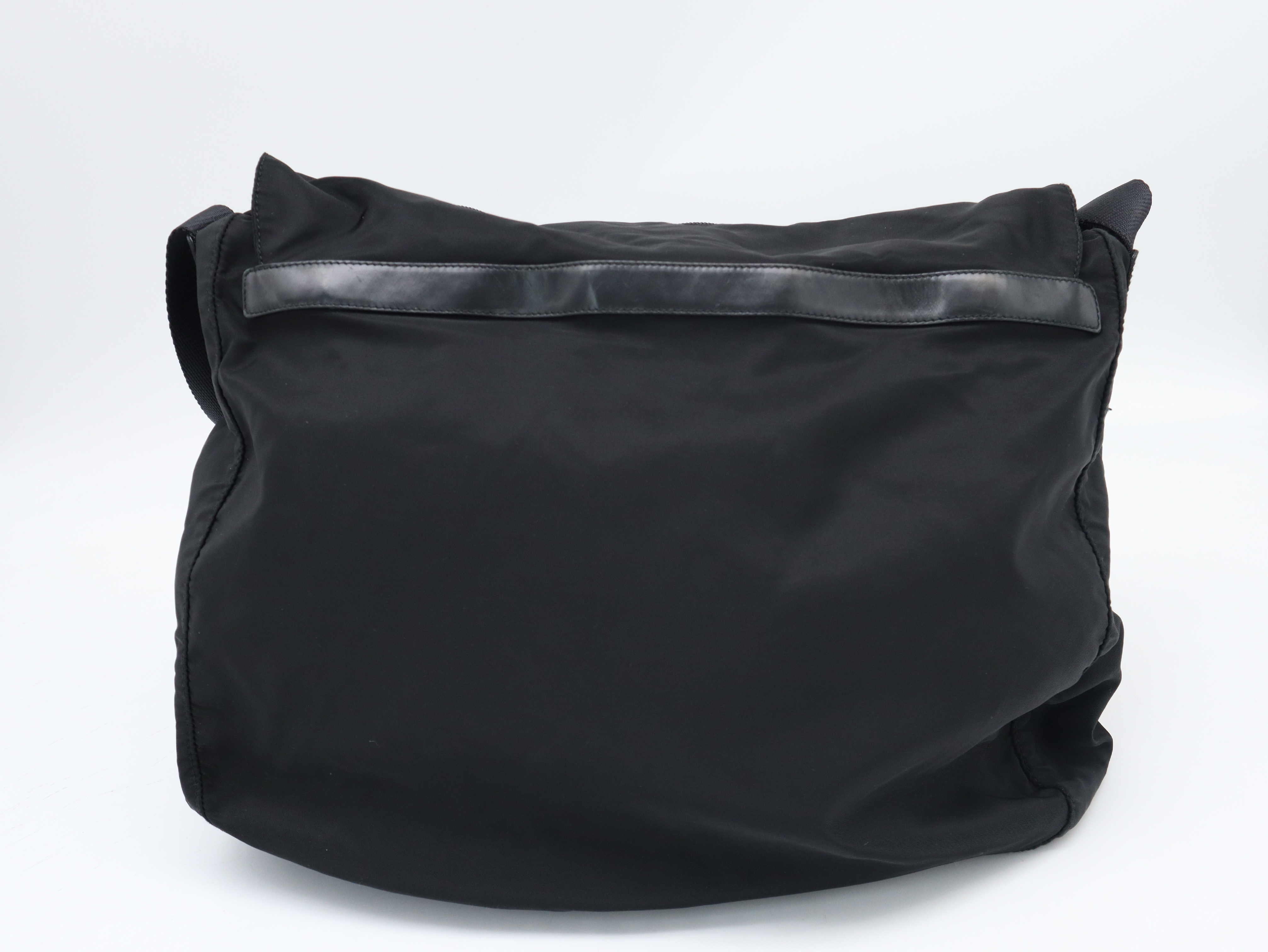 Nylon Black Shoulder Bag — view 2