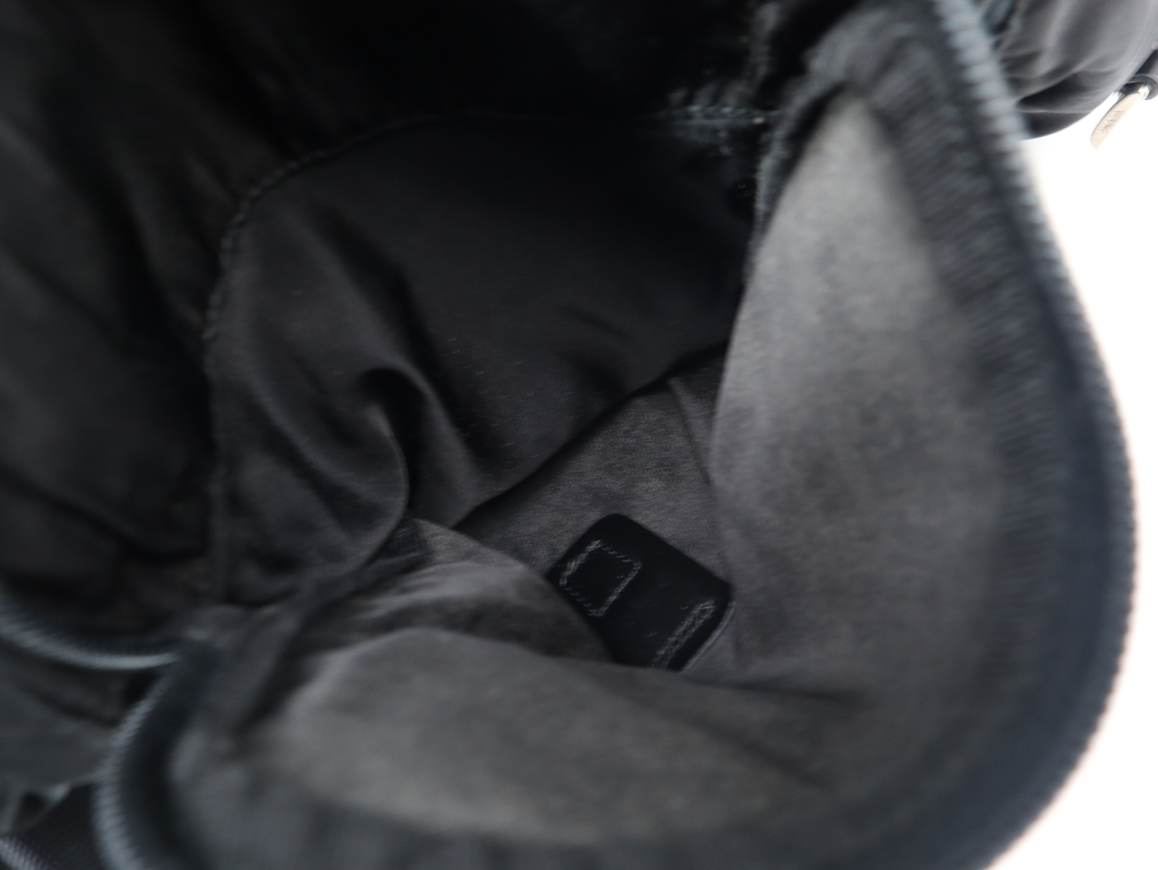 Nylon Black Shoulder Bag — view 12