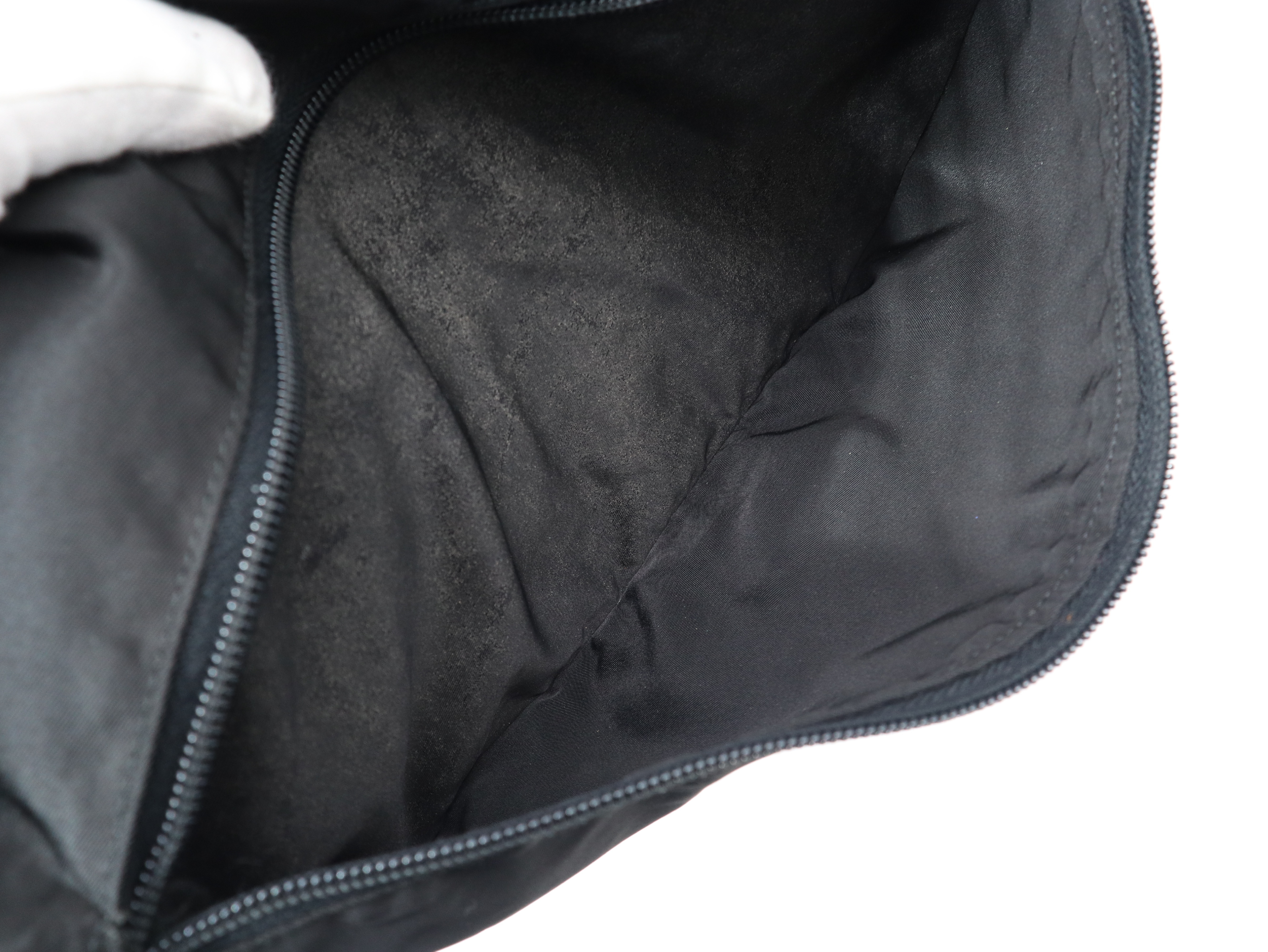 Nylon Black Shoulder Bag — view 13
