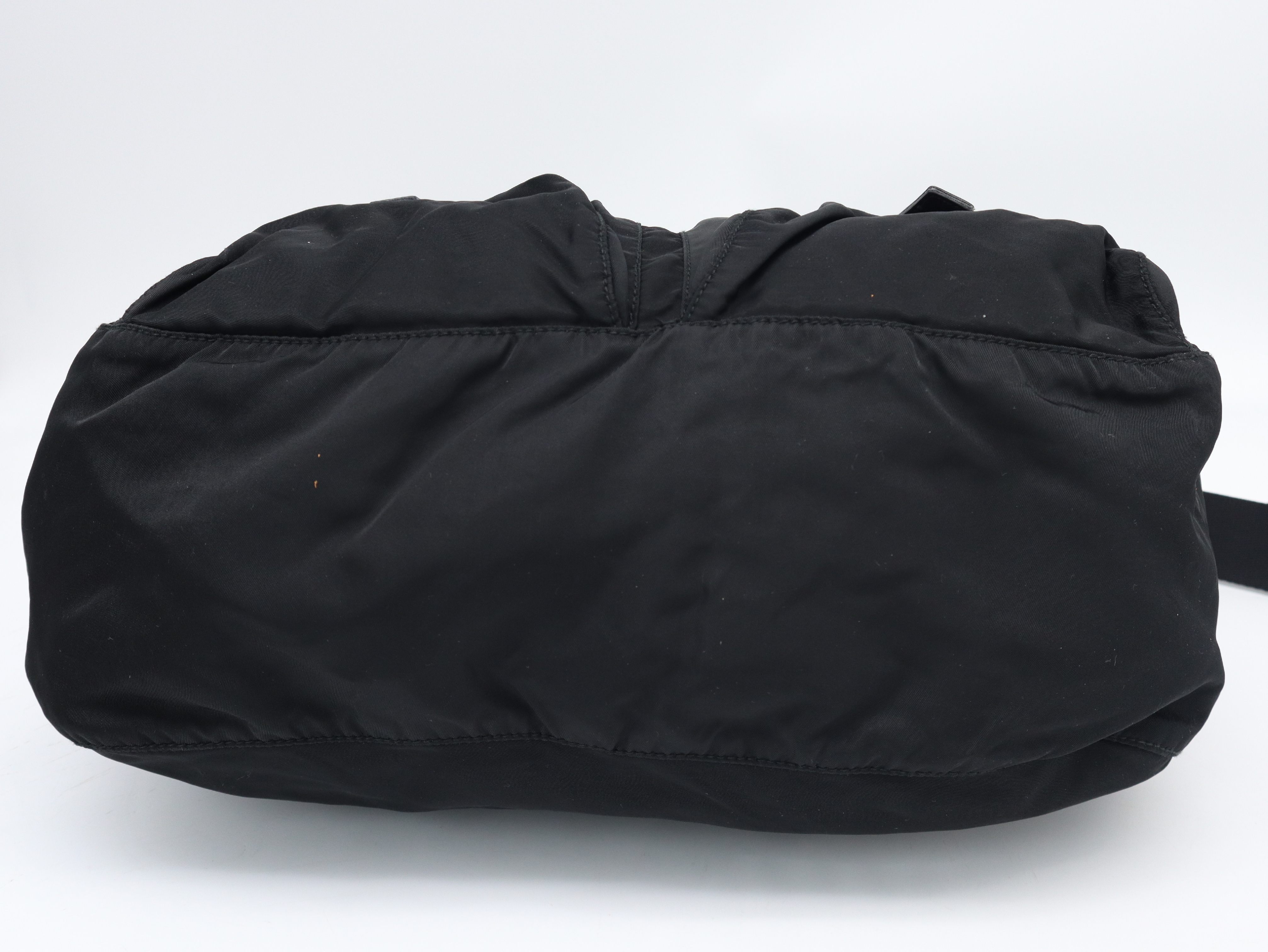 Nylon Black Shoulder Bag — view 5
