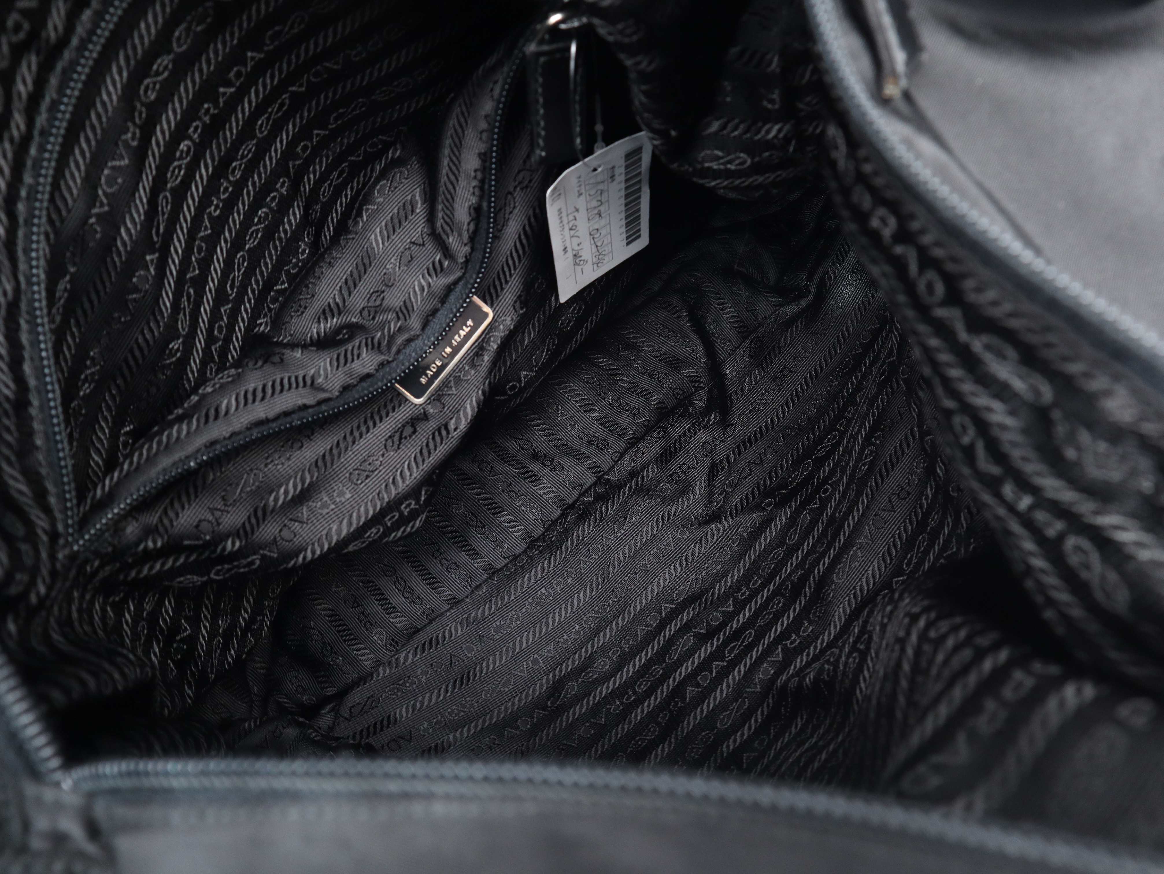 Nylon Black Shoulder Bag — view 10