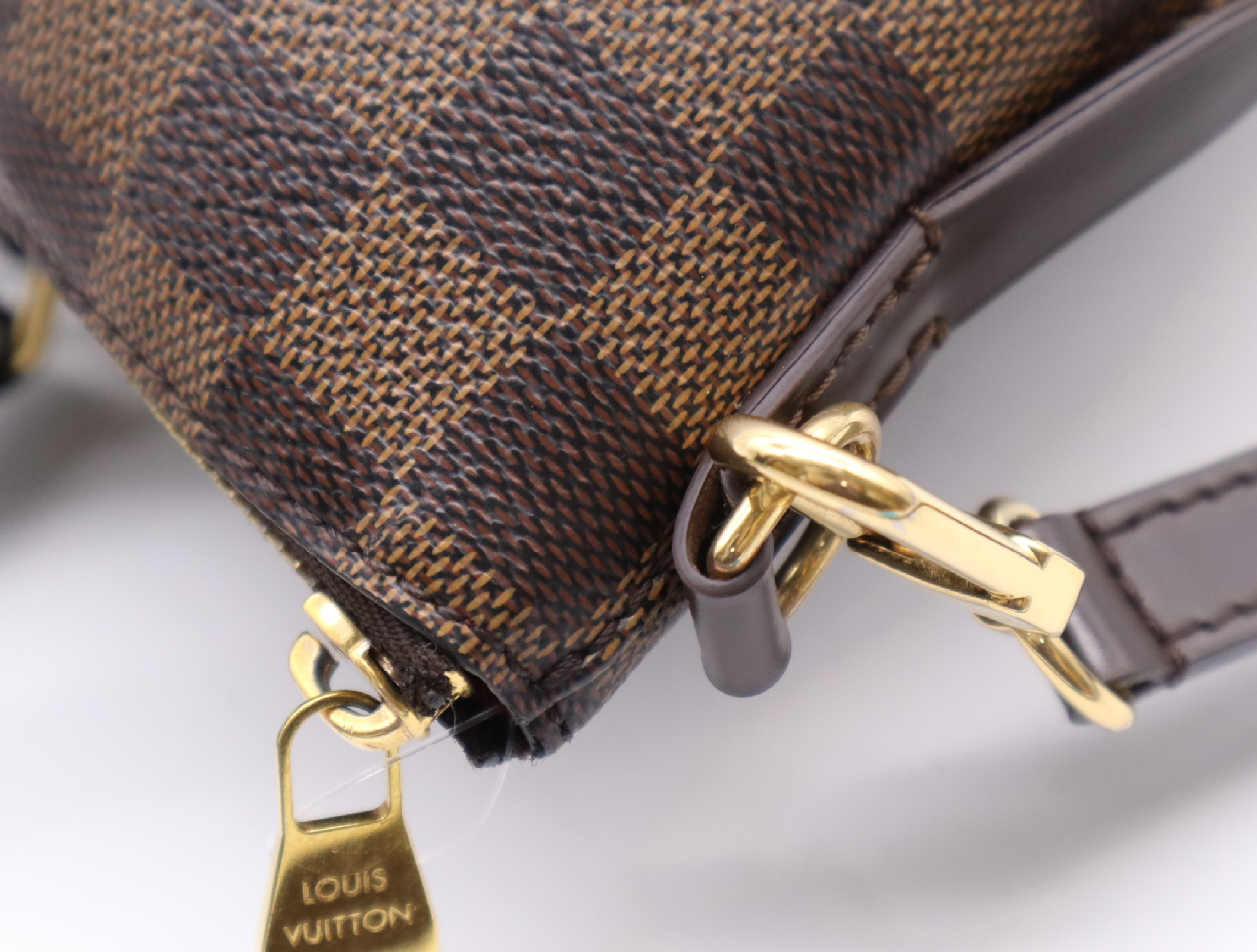 N41546 Damier Siena MM Handbag with Shoulder Strap — view 11