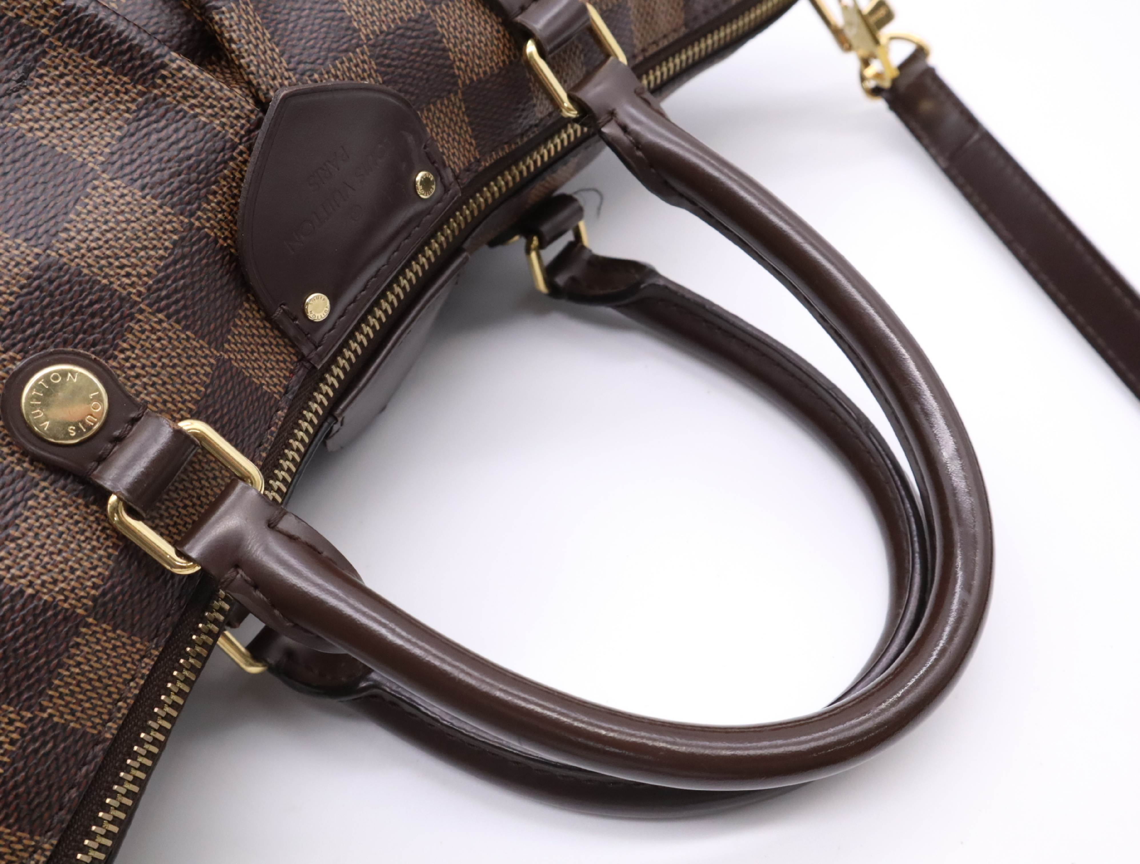 N41546 Damier Siena MM Handbag with Shoulder Strap — view 13