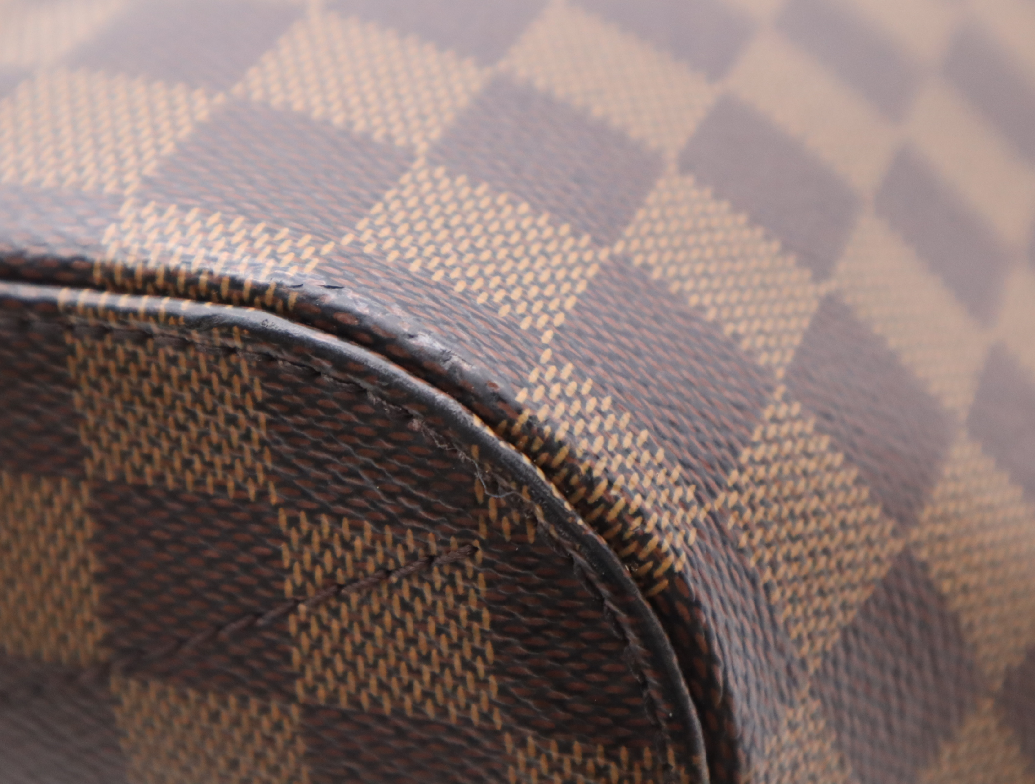 N41546 Damier Siena MM Handbag with Shoulder Strap — view 7