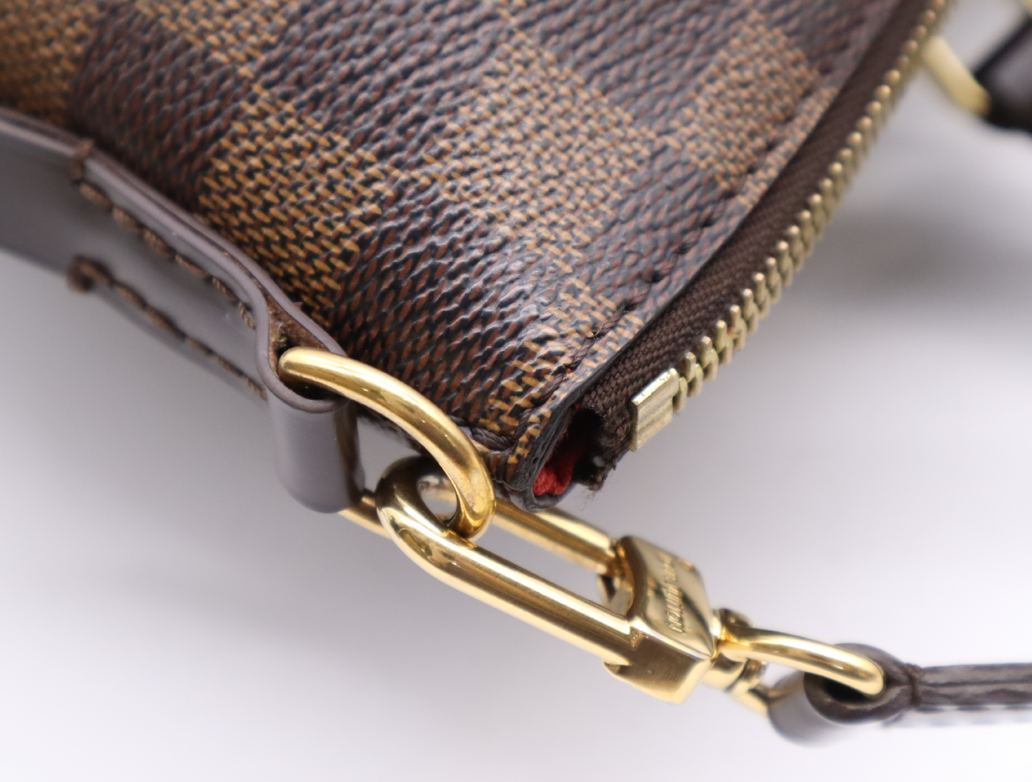 N41546 Damier Siena MM Handbag with Shoulder Strap — view 8