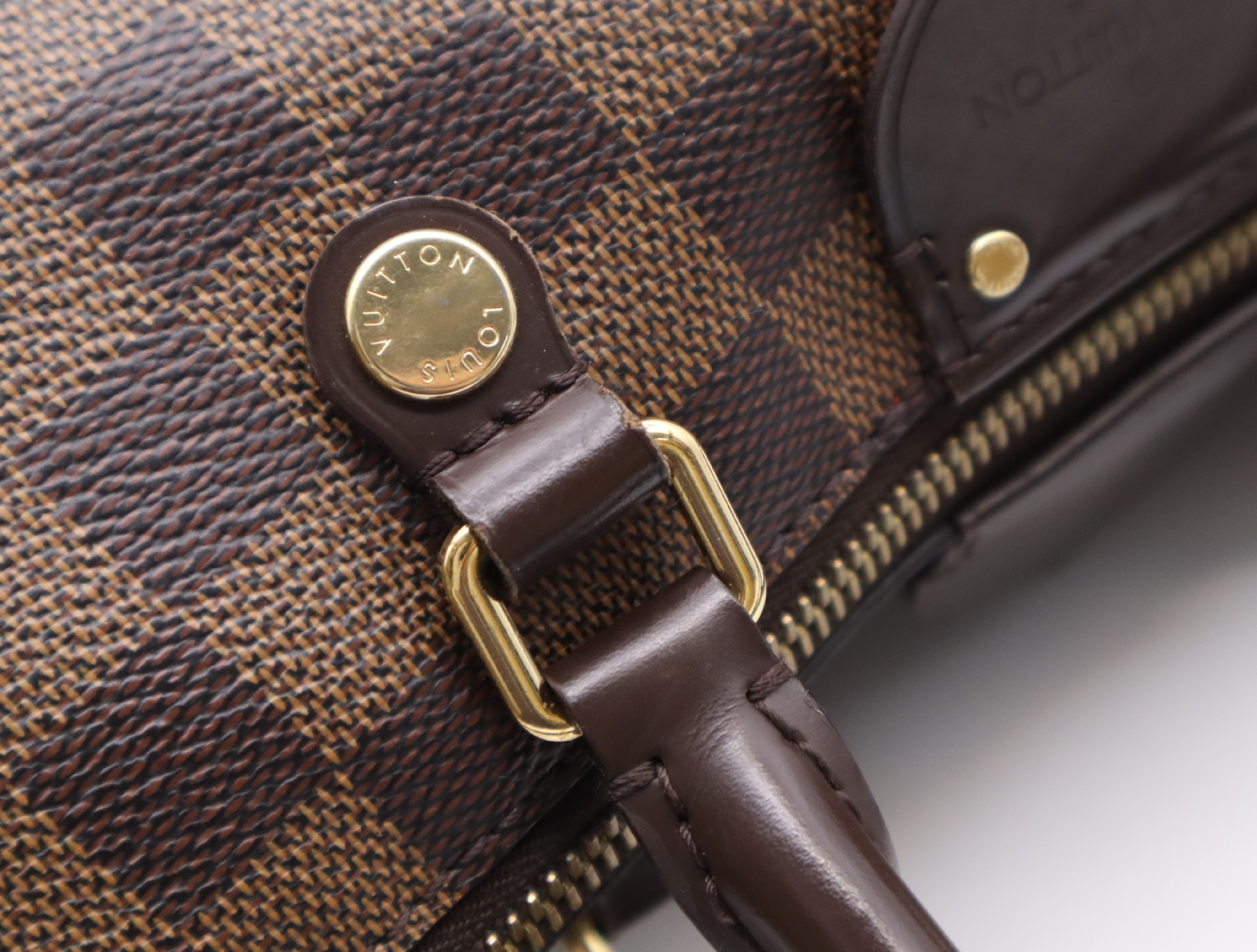 N41546 Damier Siena MM Handbag with Shoulder Strap — view 9