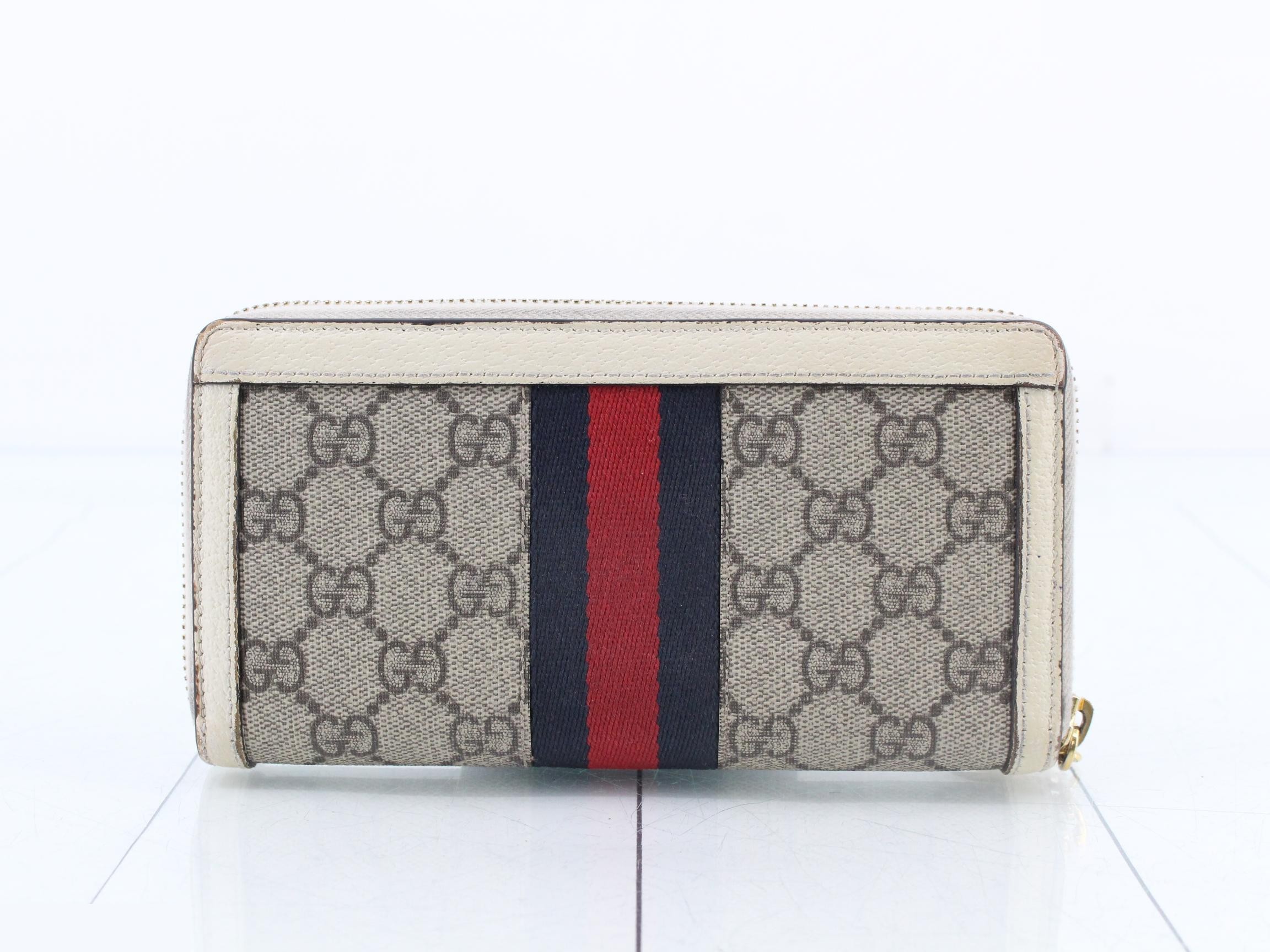 Supreme Long Wallet, Around Zip, Sherry, 533154, 1147 — view 2