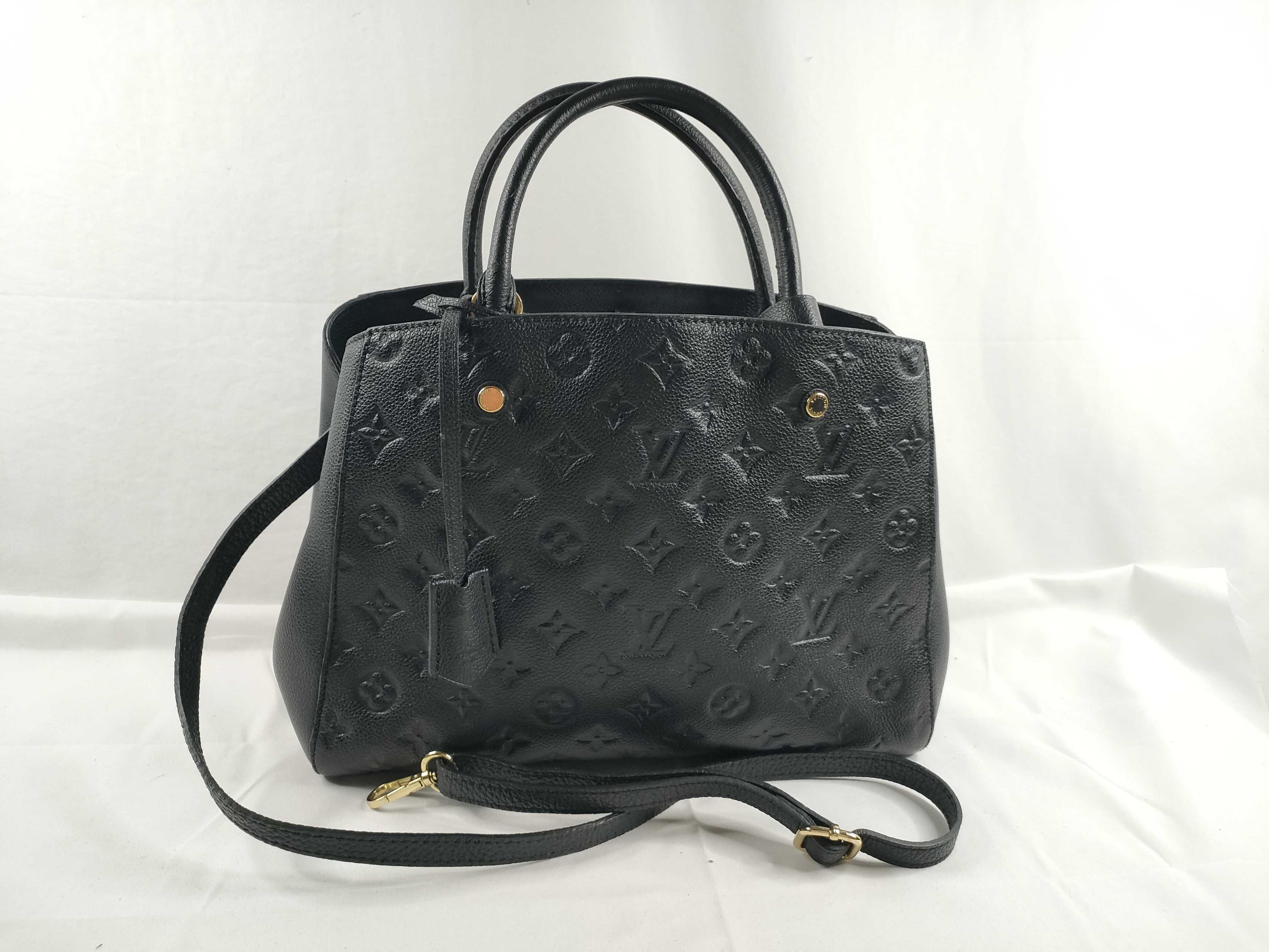 Monogram Empreinte 2-way Montaigne Noir Handbag