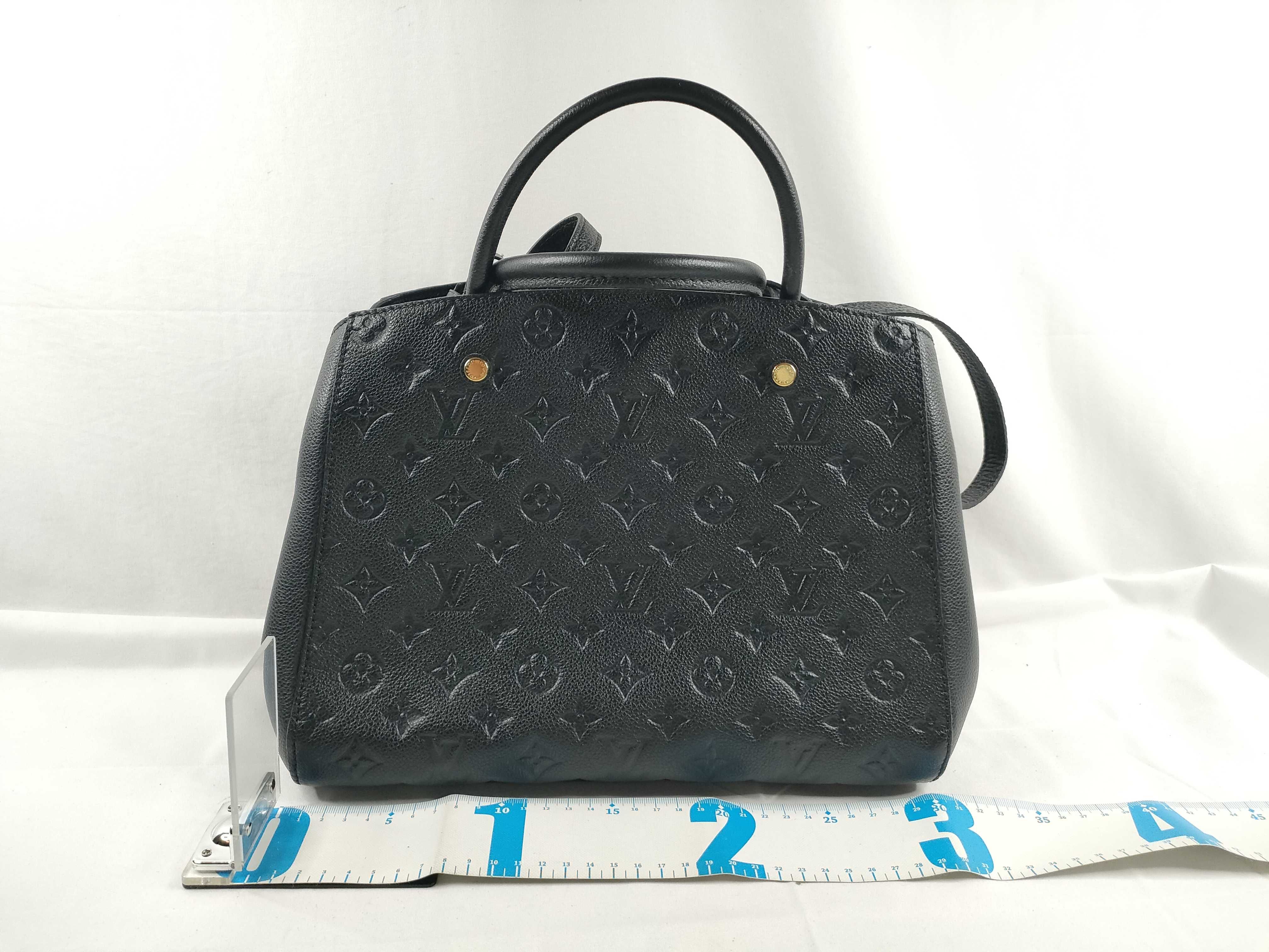 Monogram Empreinte 2-way Montaigne Noir Handbag — view 2