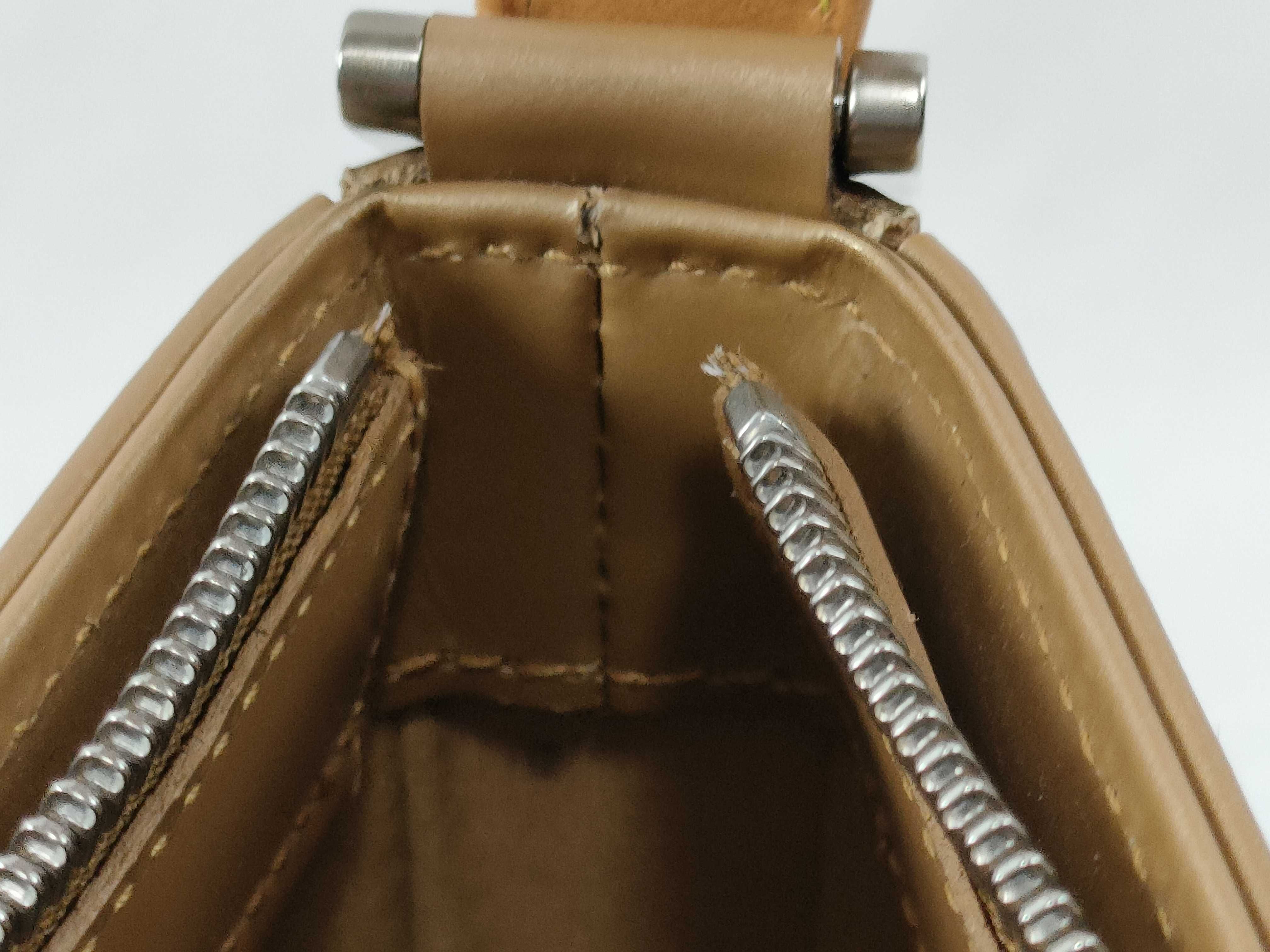 Vernis Gold Leather Monogram Matte Fowler Shoulder Bag — view 12