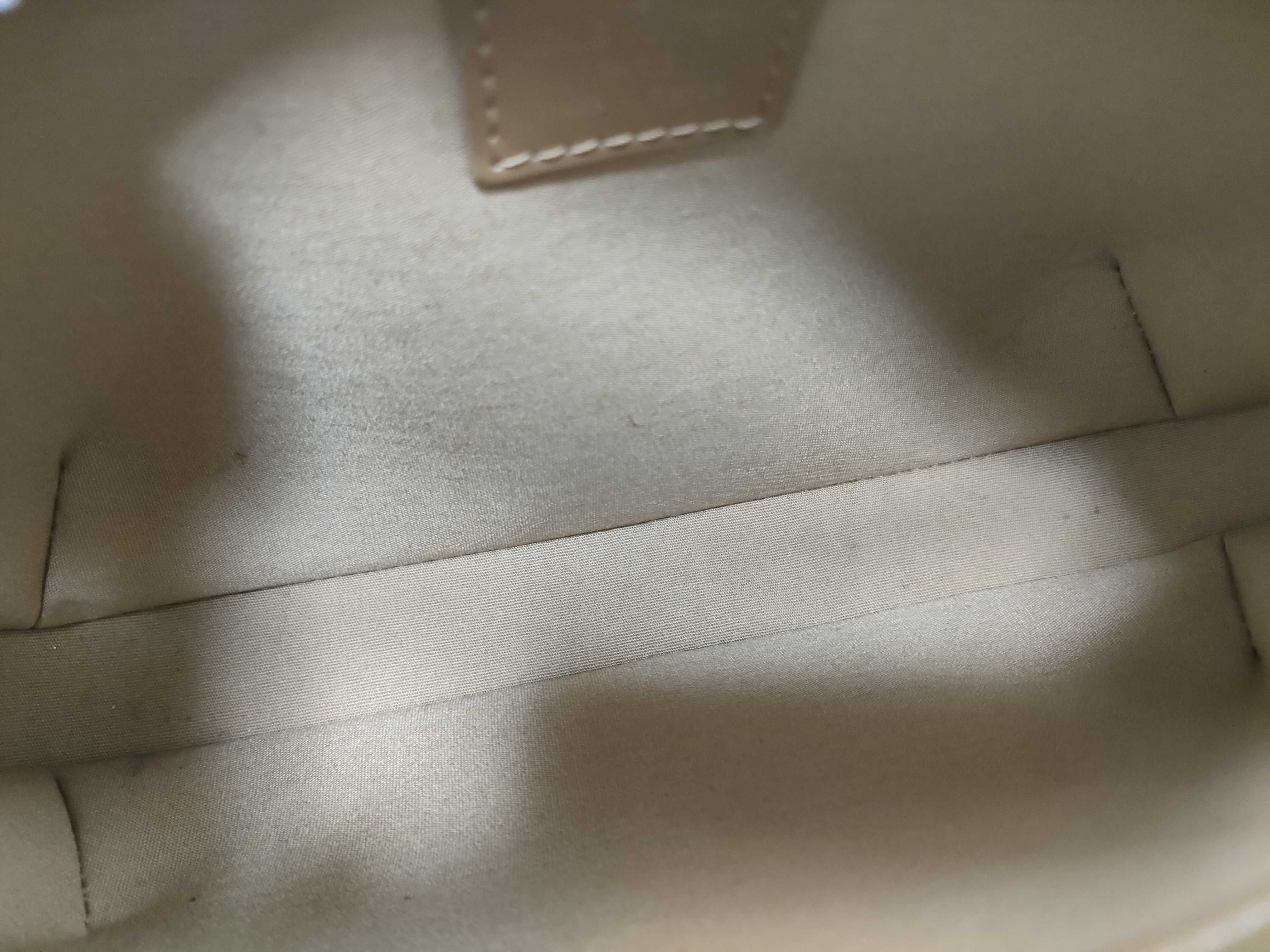 Vernis Gold Leather Monogram Matte Fowler Shoulder Bag — view 10