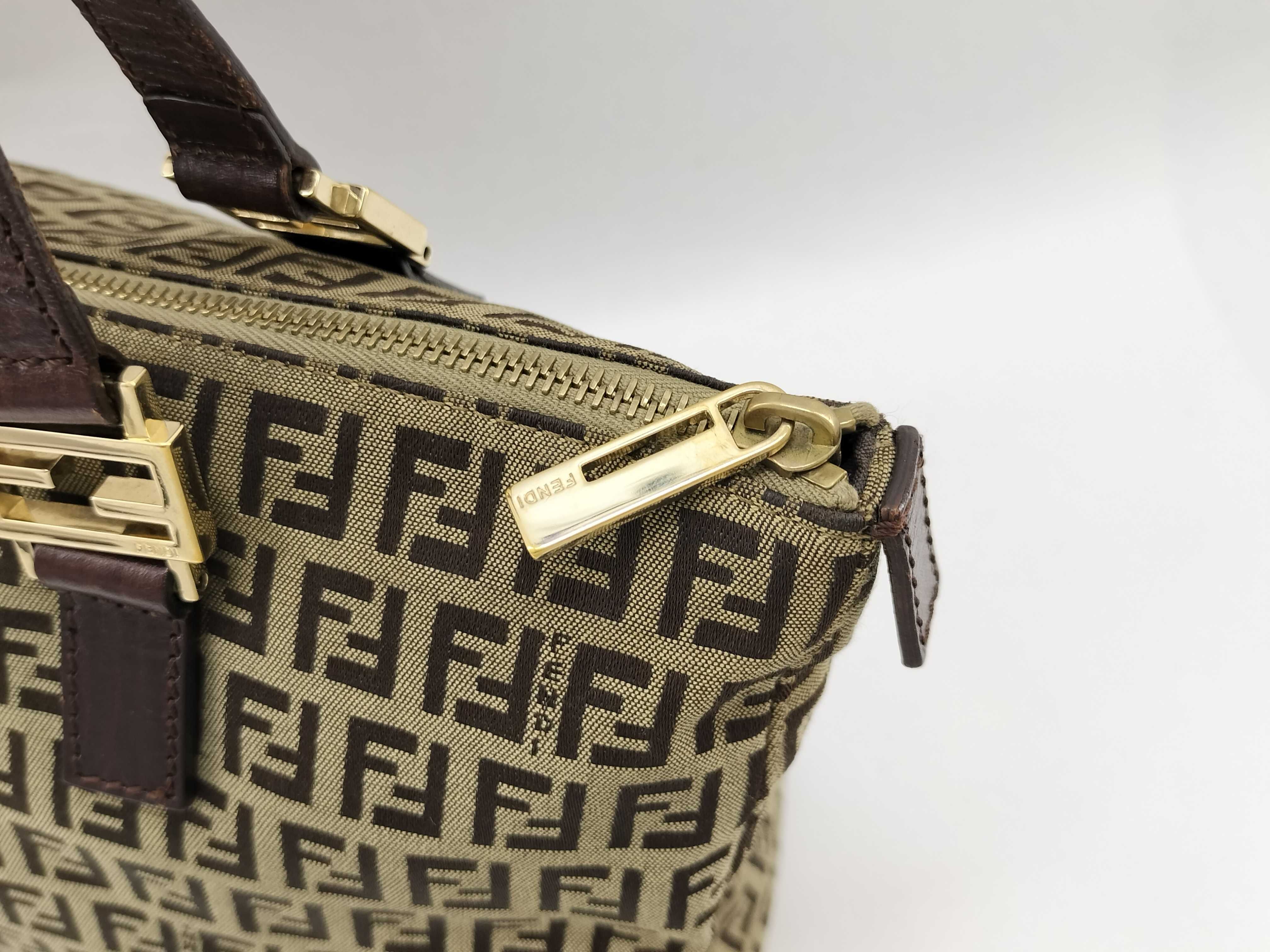 Zucchino Tote Bag - Canvas and Leather Tote Bag — view 4