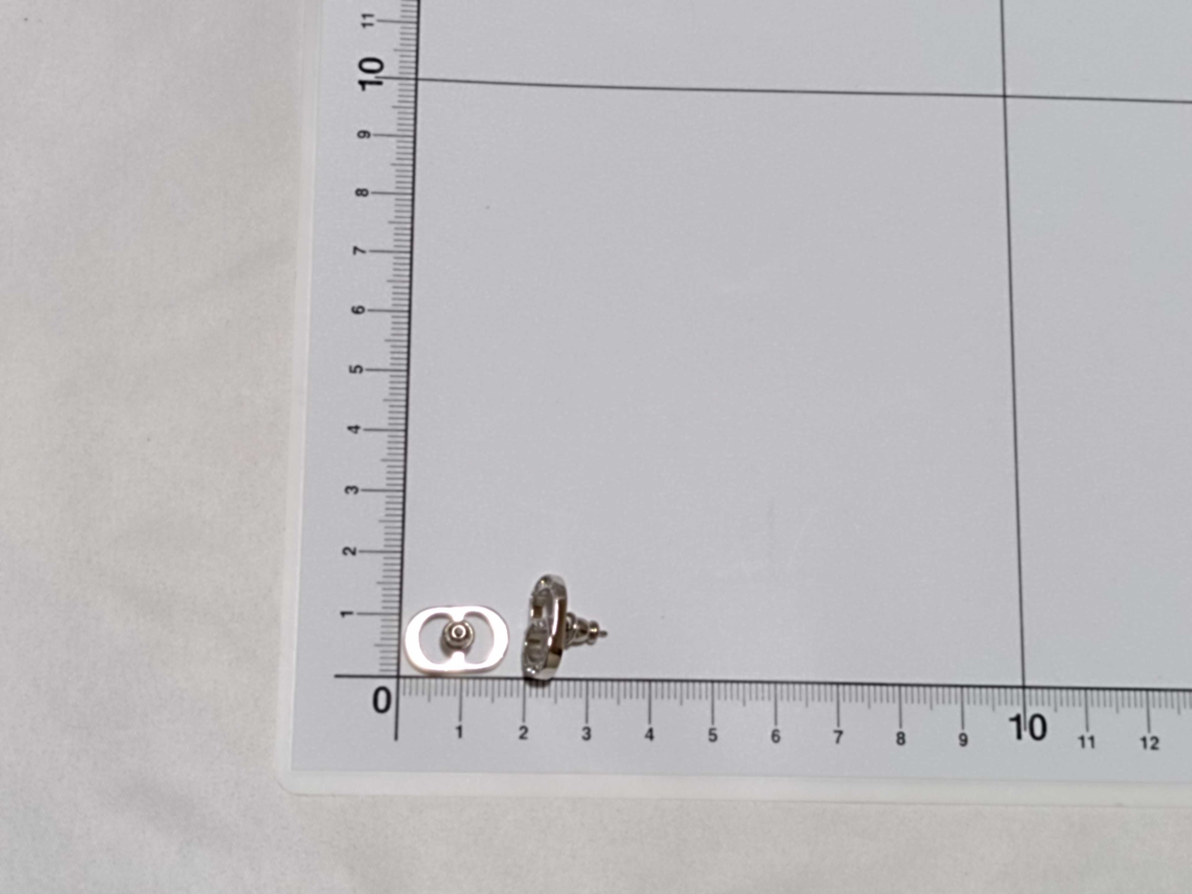 CD Earrings, 925 Sterling Silver, Box, Dust Bag, Earrings — view 5