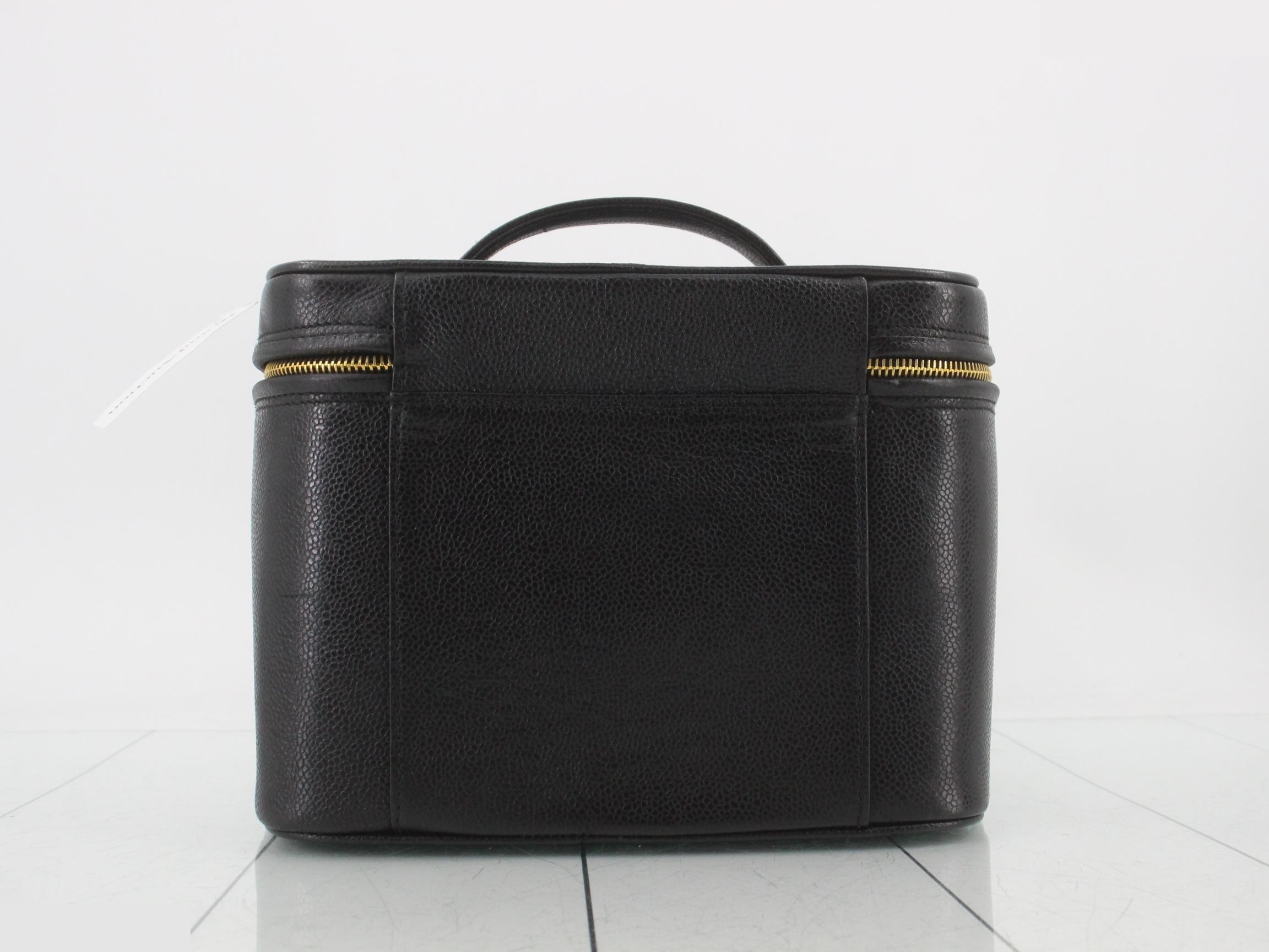 Caviar Skin Vanity Bag (2-Way Bag) — view 2