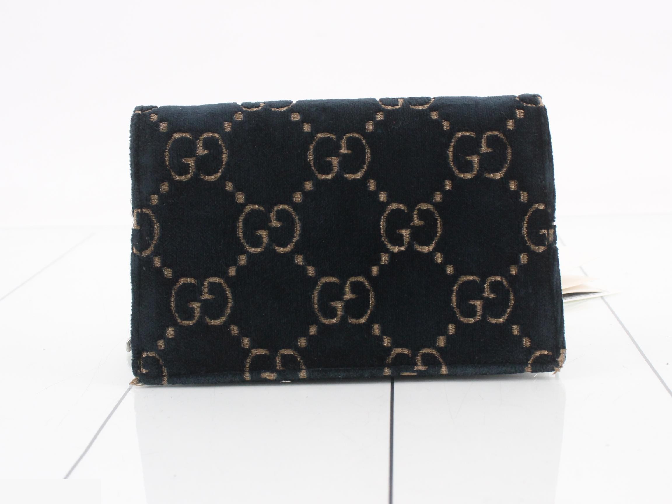 Dionysus Velour Chain Shoulder Bag — view 2