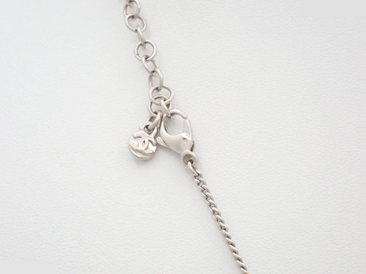 Coco Mark Swing Rhinestone Necklace — view 2