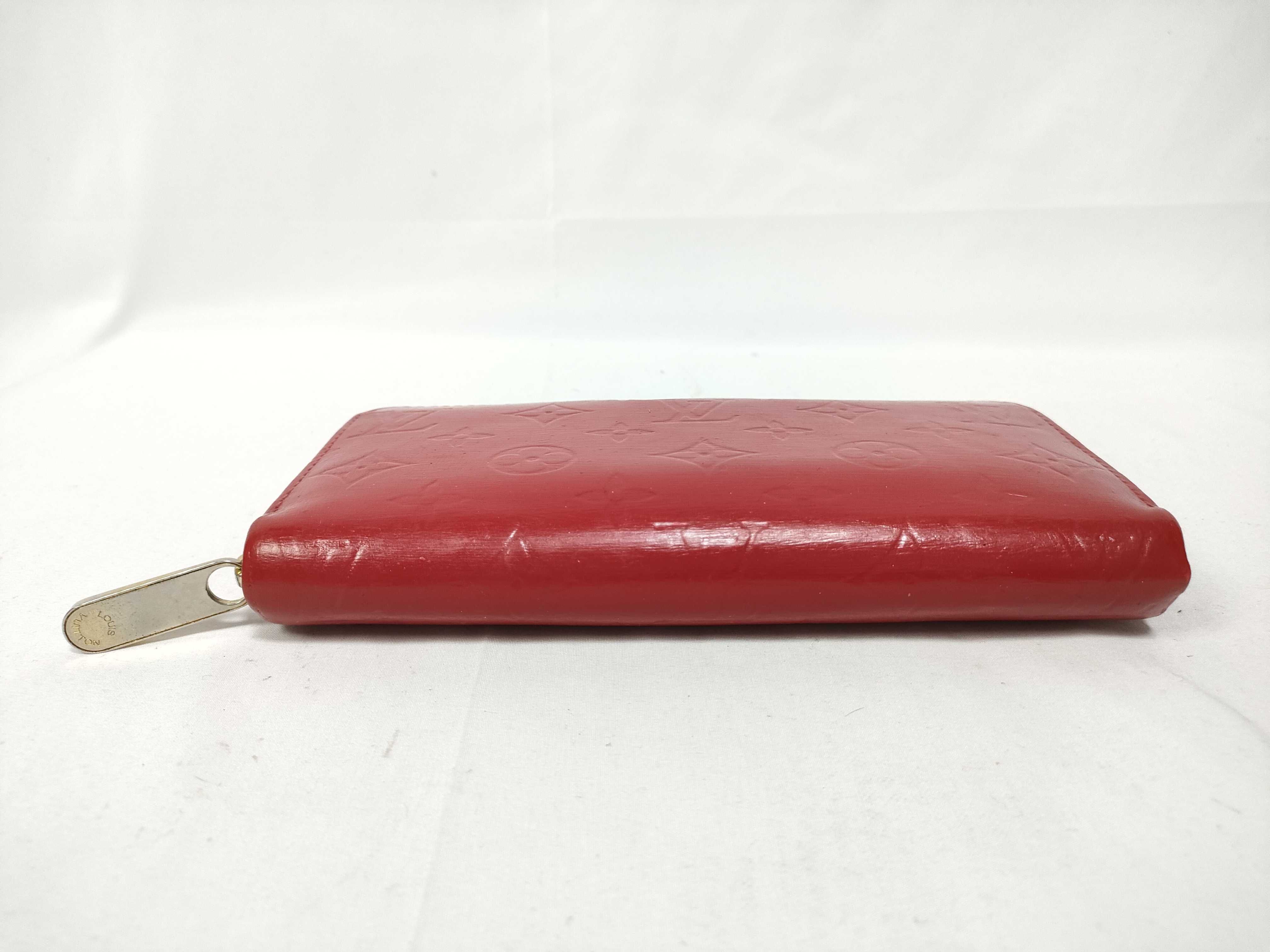 Vernis LV Round Zip Long Wallet Red Wallet — view 5